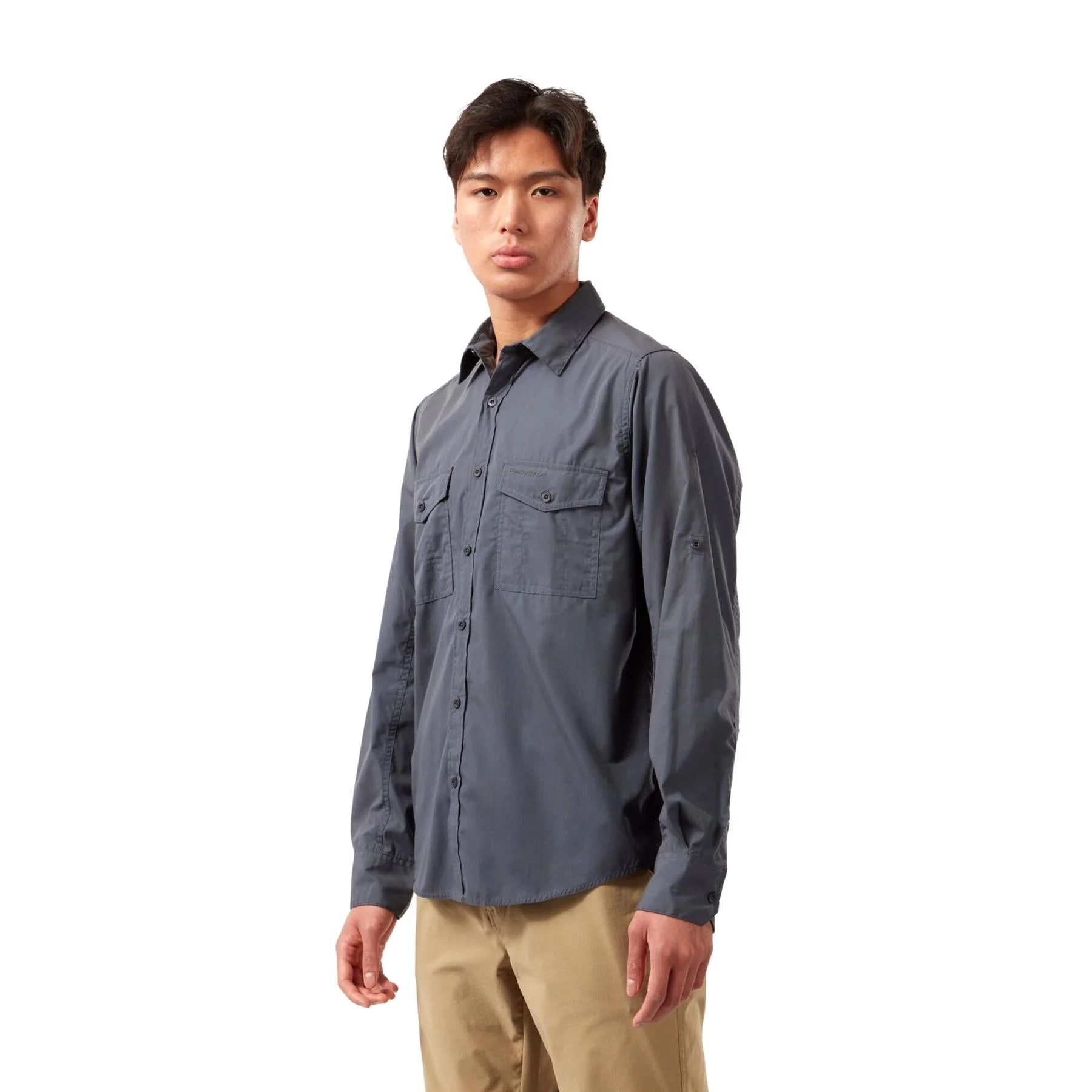 Craghoppers Mens New Kiwi Long Sleeved Shirt Walking Nosi Defence Travel - Image 4