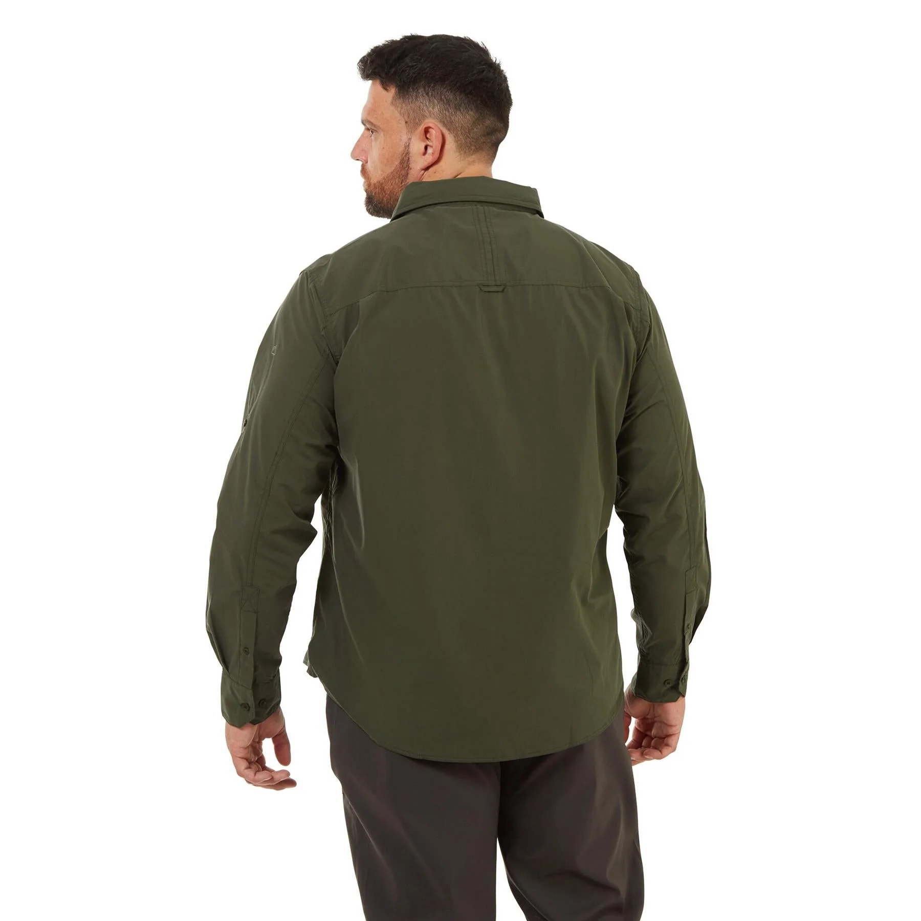 Craghoppers Mens New Kiwi Long Sleeved Shirt Walking Nosi Defence Travel - Image 44