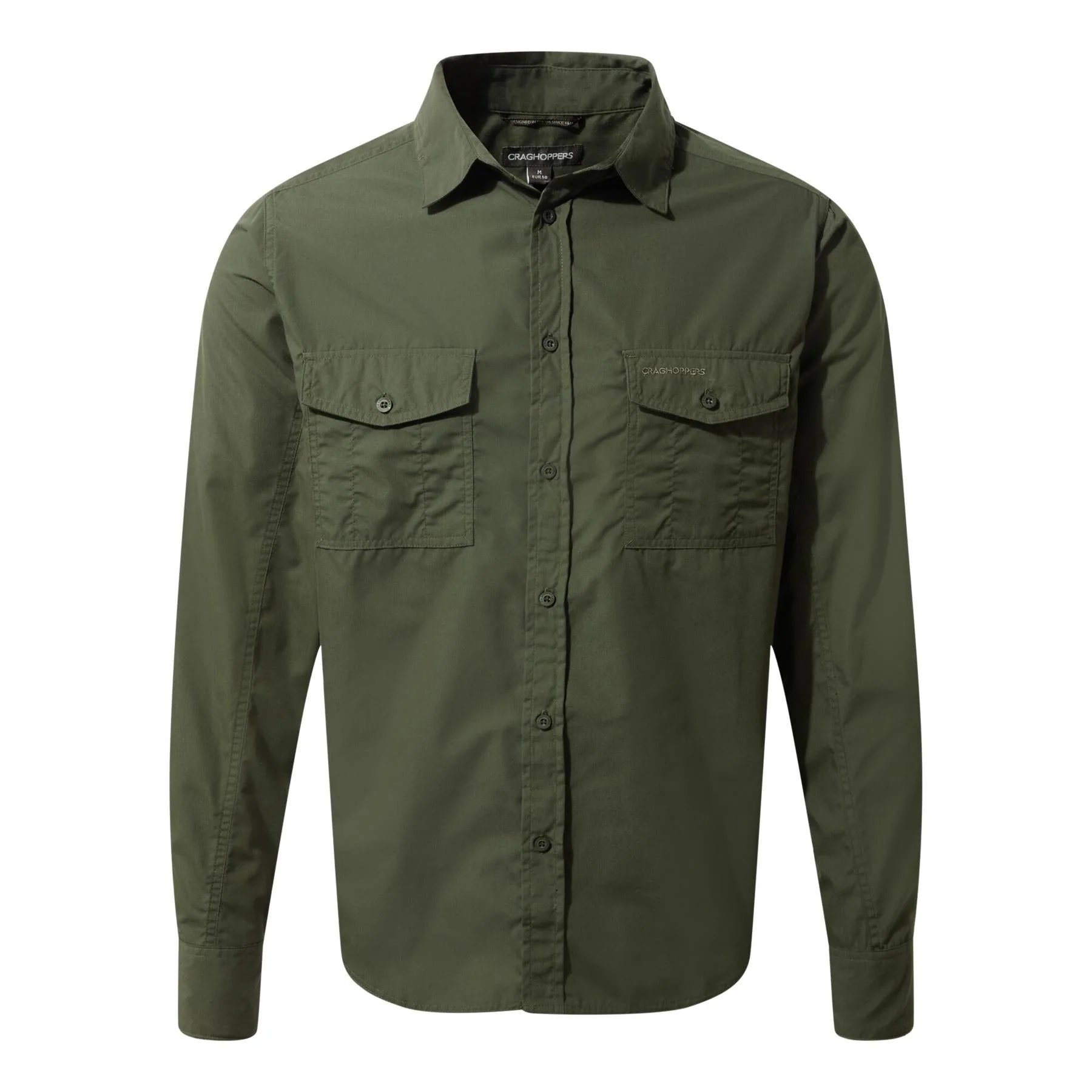 Craghoppers Mens New Kiwi Long Sleeved Shirt Walking Nosi Defence Travel - Image 45