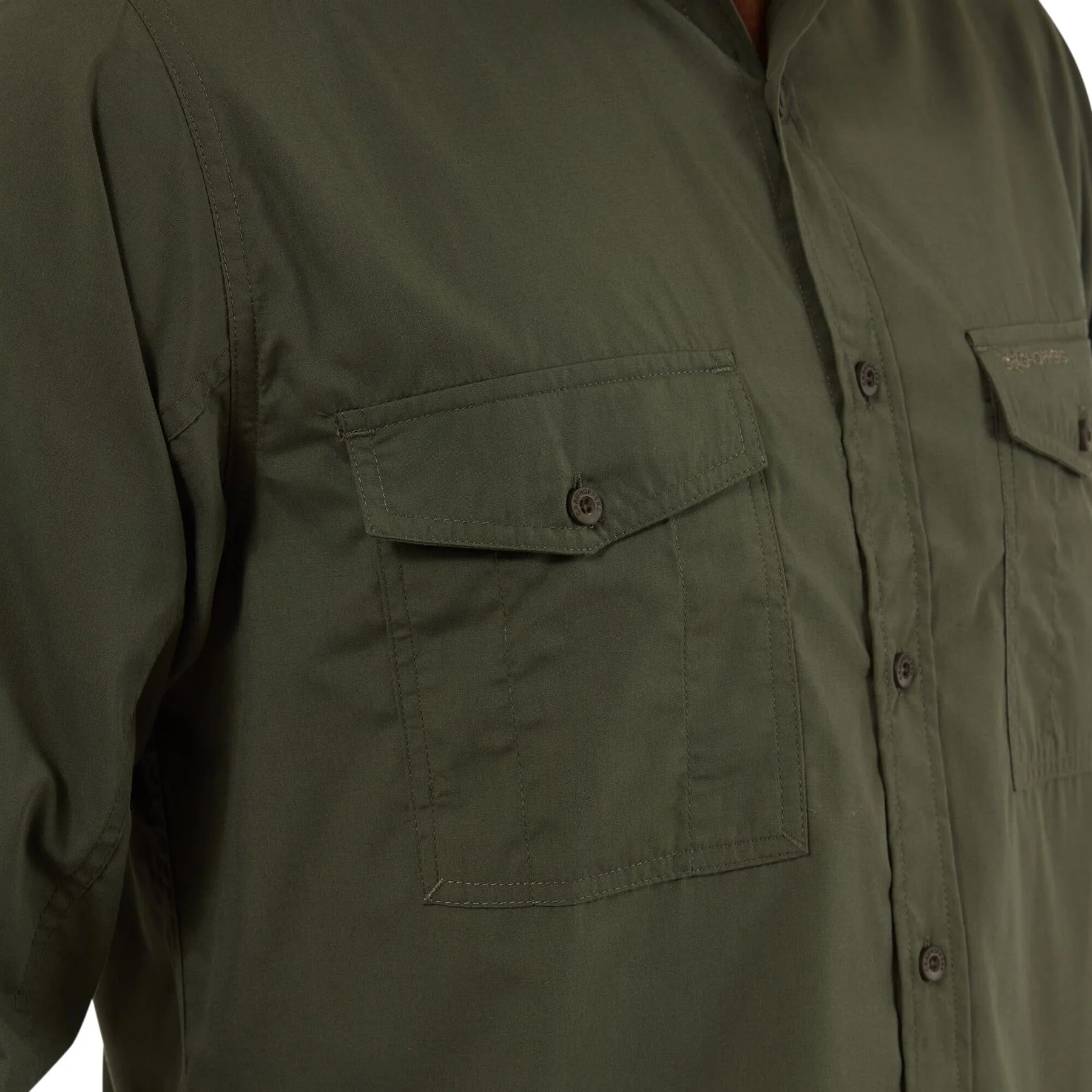 Craghoppers Mens New Kiwi Long Sleeved Shirt Walking Nosi Defence Travel - Image 55