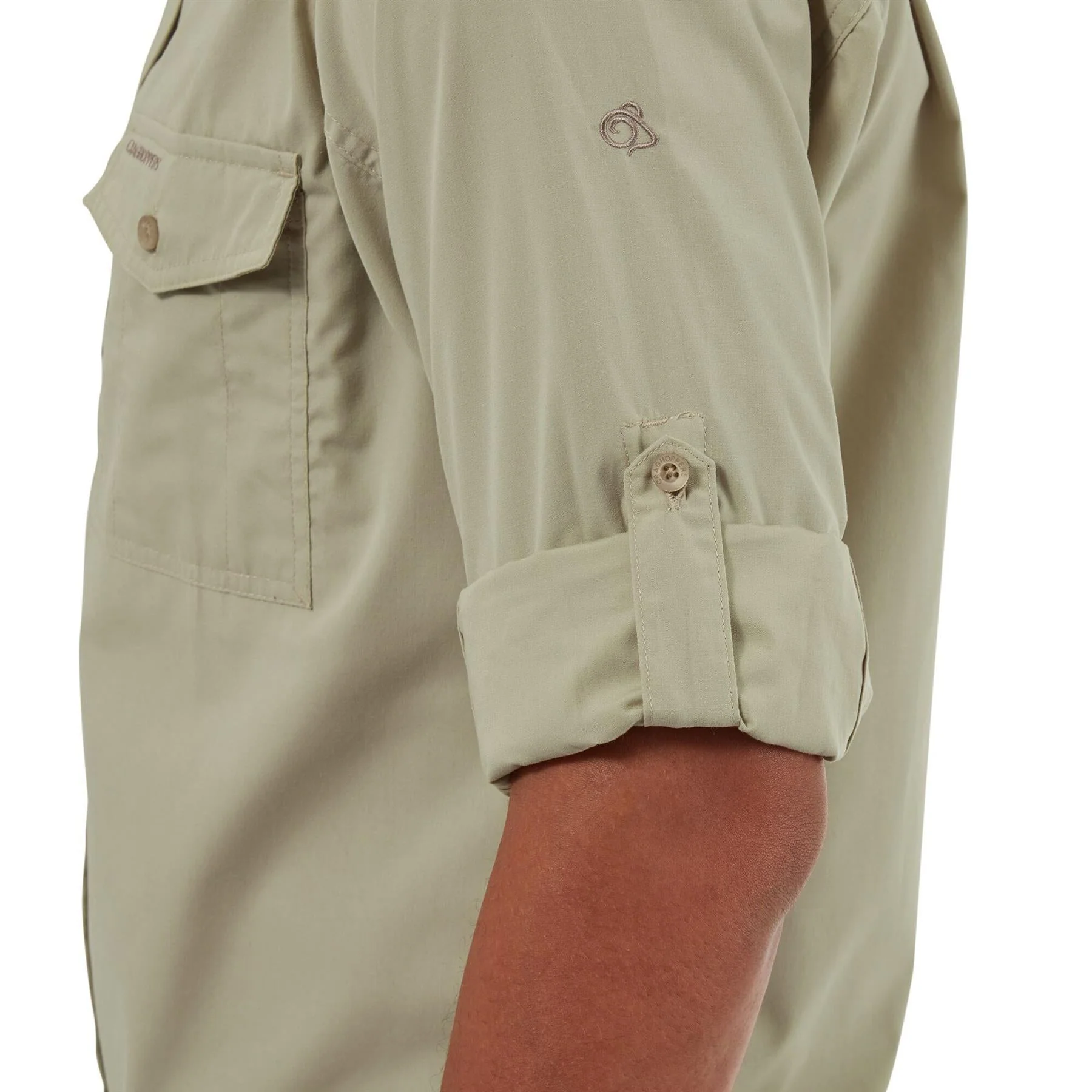 Craghoppers Mens New Kiwi Long Sleeved Shirt Walking Nosi Defence Travel - Image 74