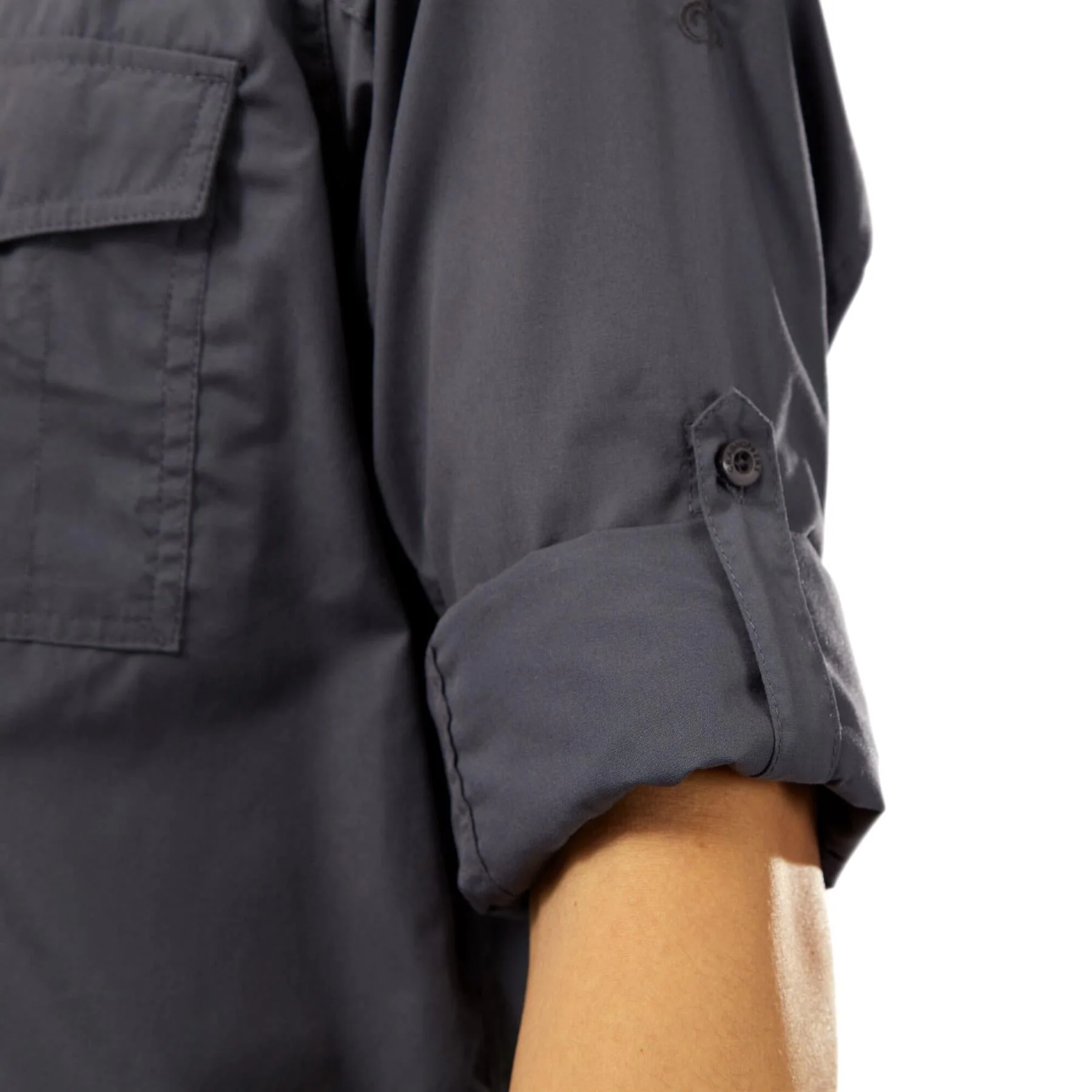 Craghoppers Mens New Kiwi Long Sleeved Shirt Walking Nosi Defence Travel - Image 93