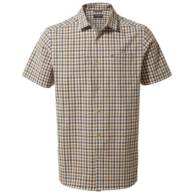 Craghoppers Mens Nour Check Shirt Short Sleeve - Image 4