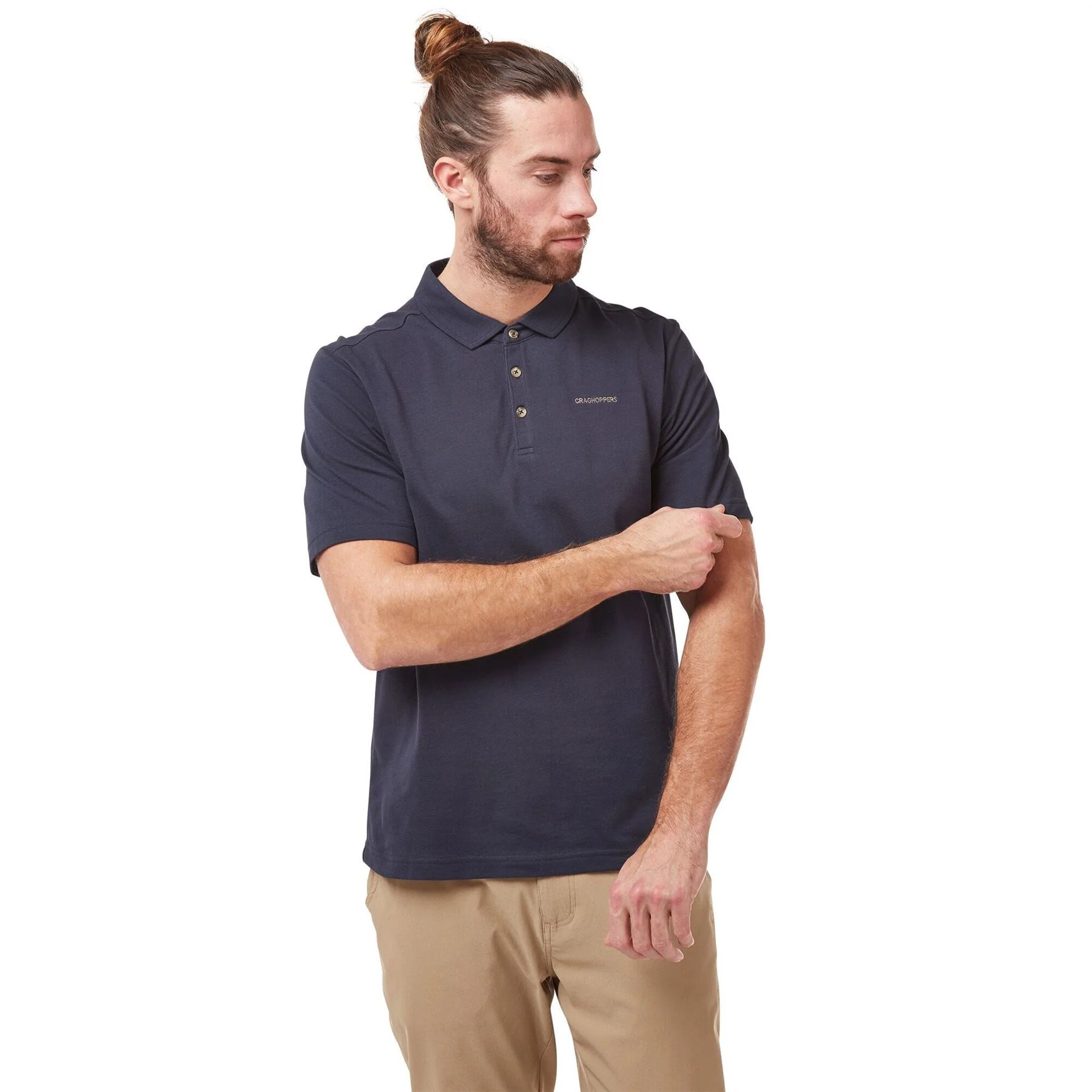 Craghoppers Mens Raul Short Polo Shirt - Image 4
