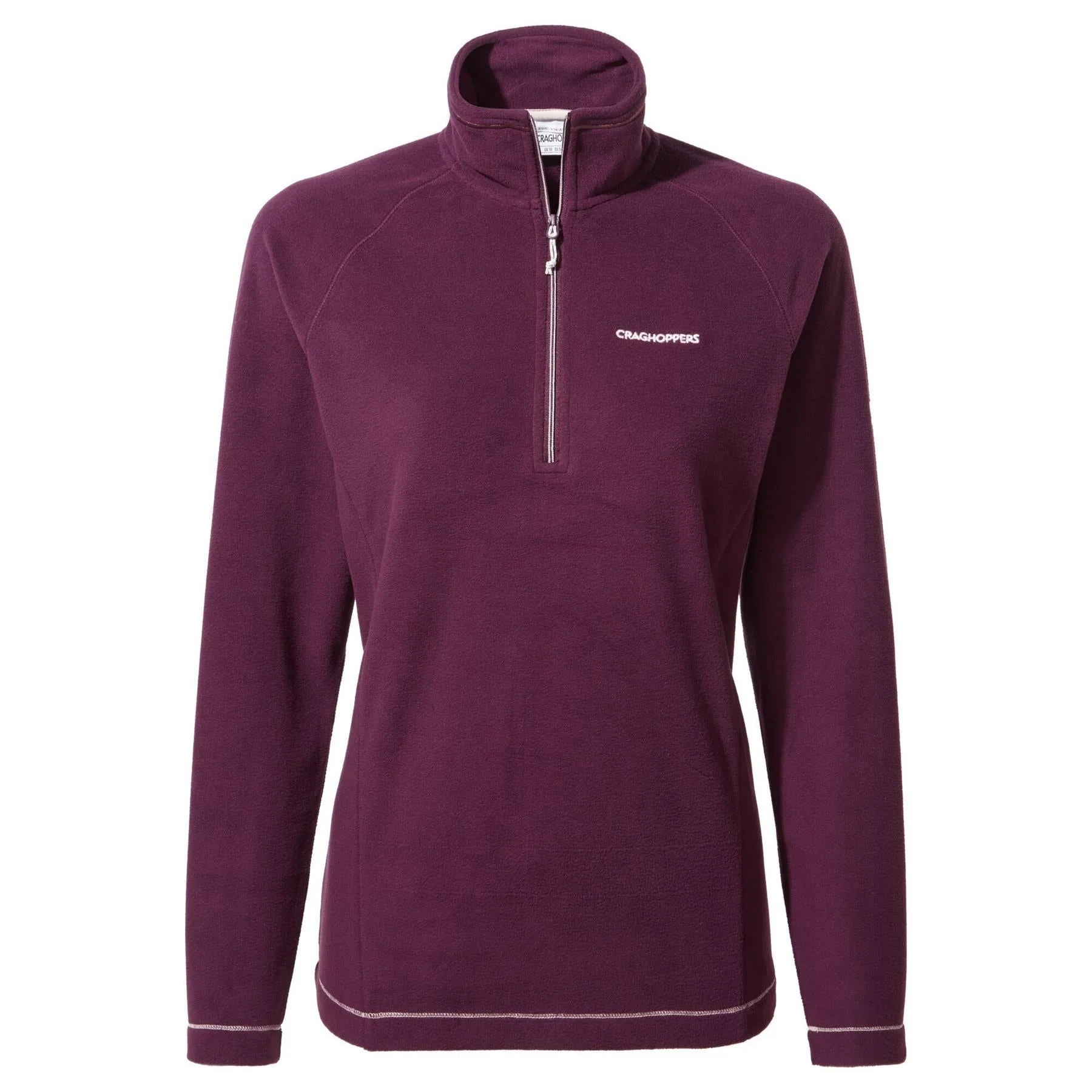 Craghoppers Miska V Womens Half Zip Long Sleeved Fleece - Image 12