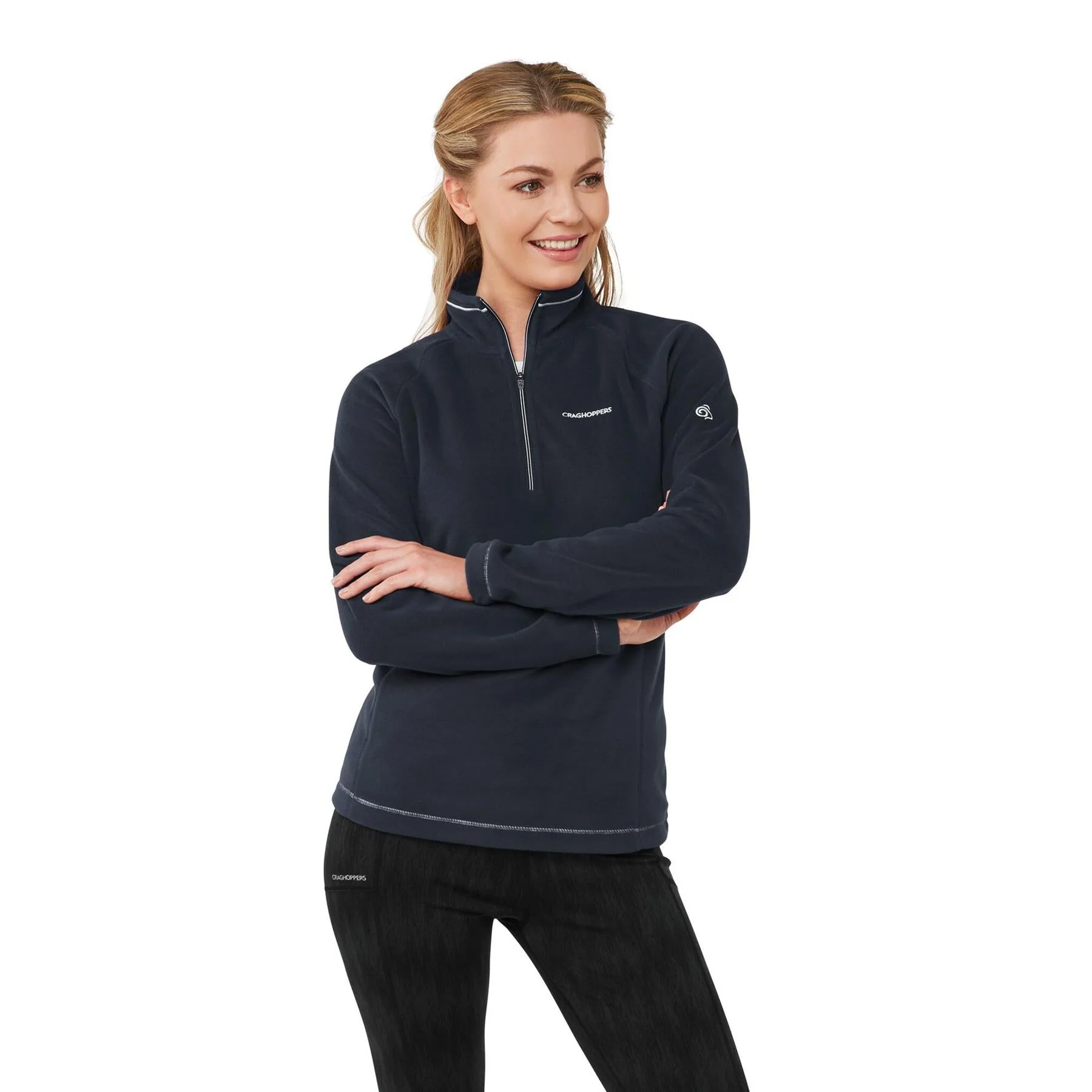 Craghoppers Miska V Womens Half Zip Long Sleeved Fleece - Image 21