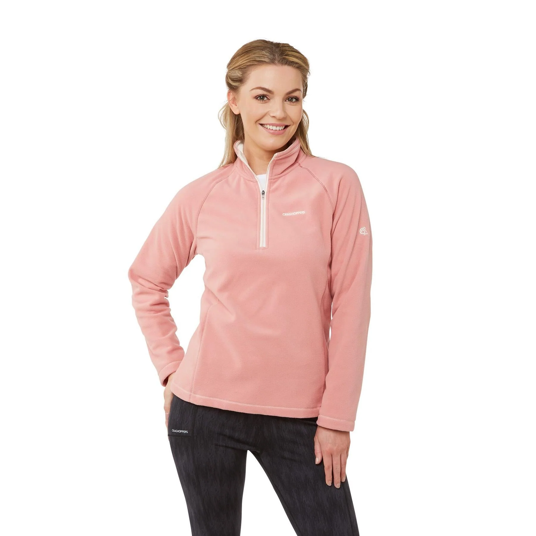 Craghoppers Miska V Womens Half Zip Long Sleeved Fleece - Image 22
