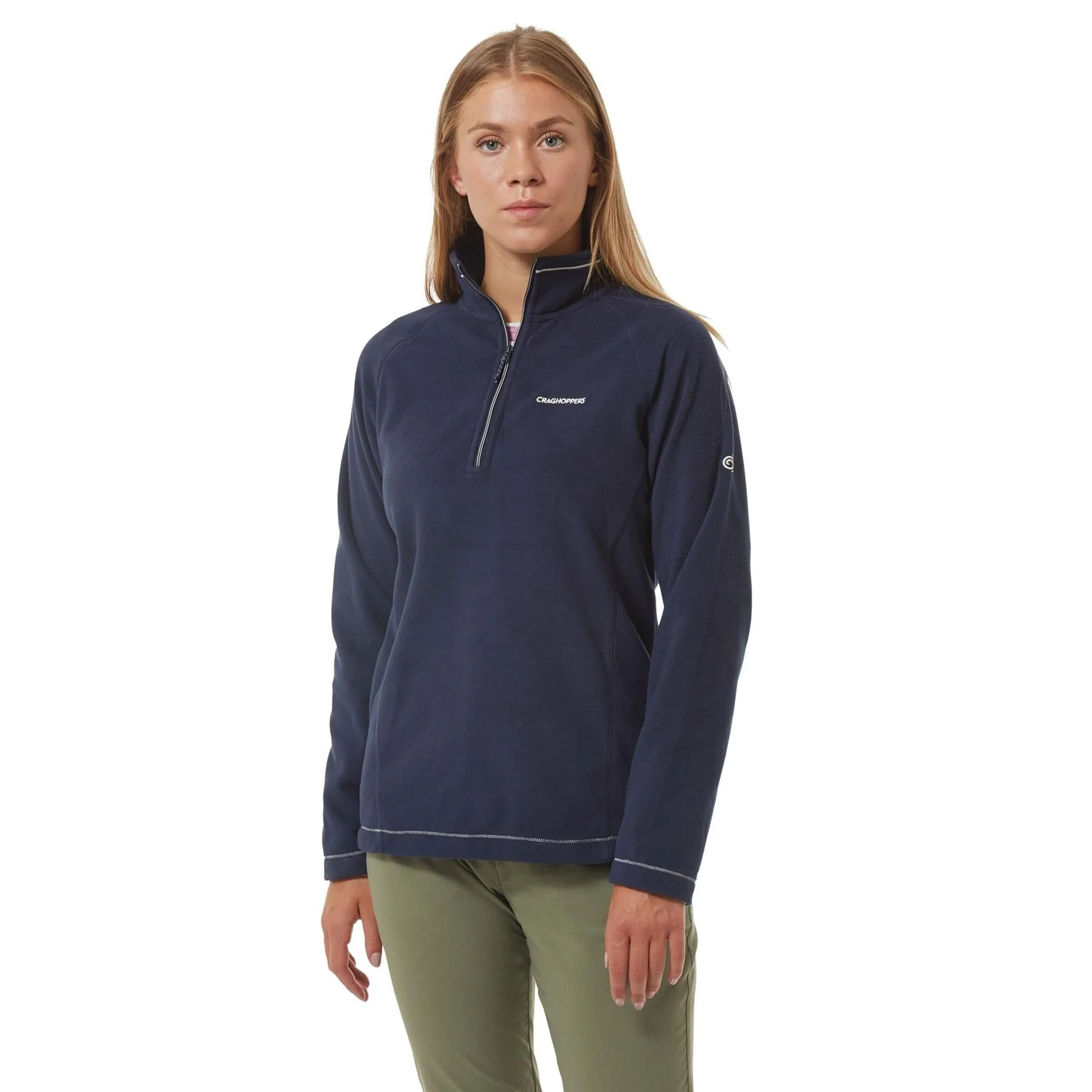 Craghoppers Miska V Womens Half Zip Long Sleeved Fleece - Image 29