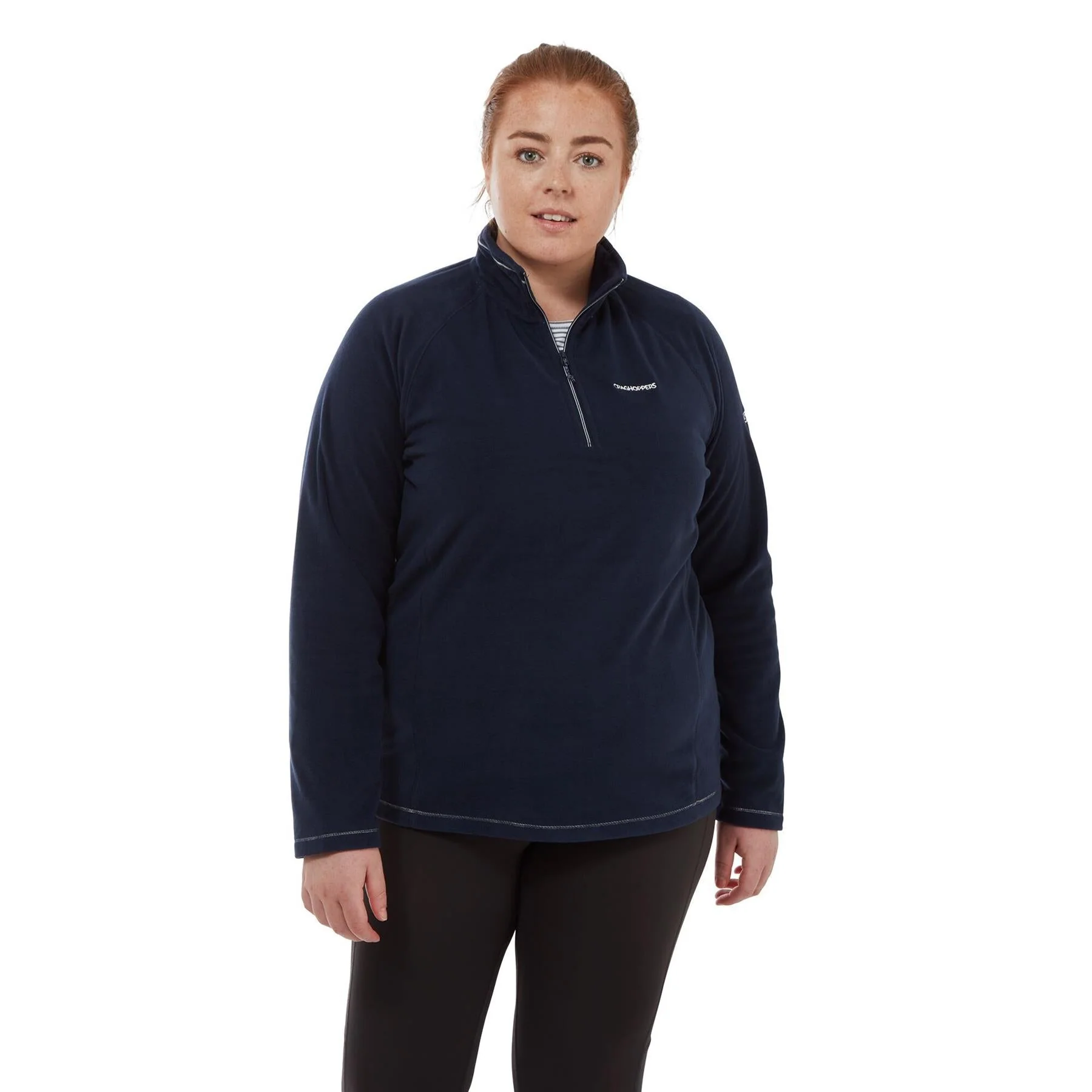 Craghoppers Miska V Womens Half Zip Long Sleeved Fleece - Image 31