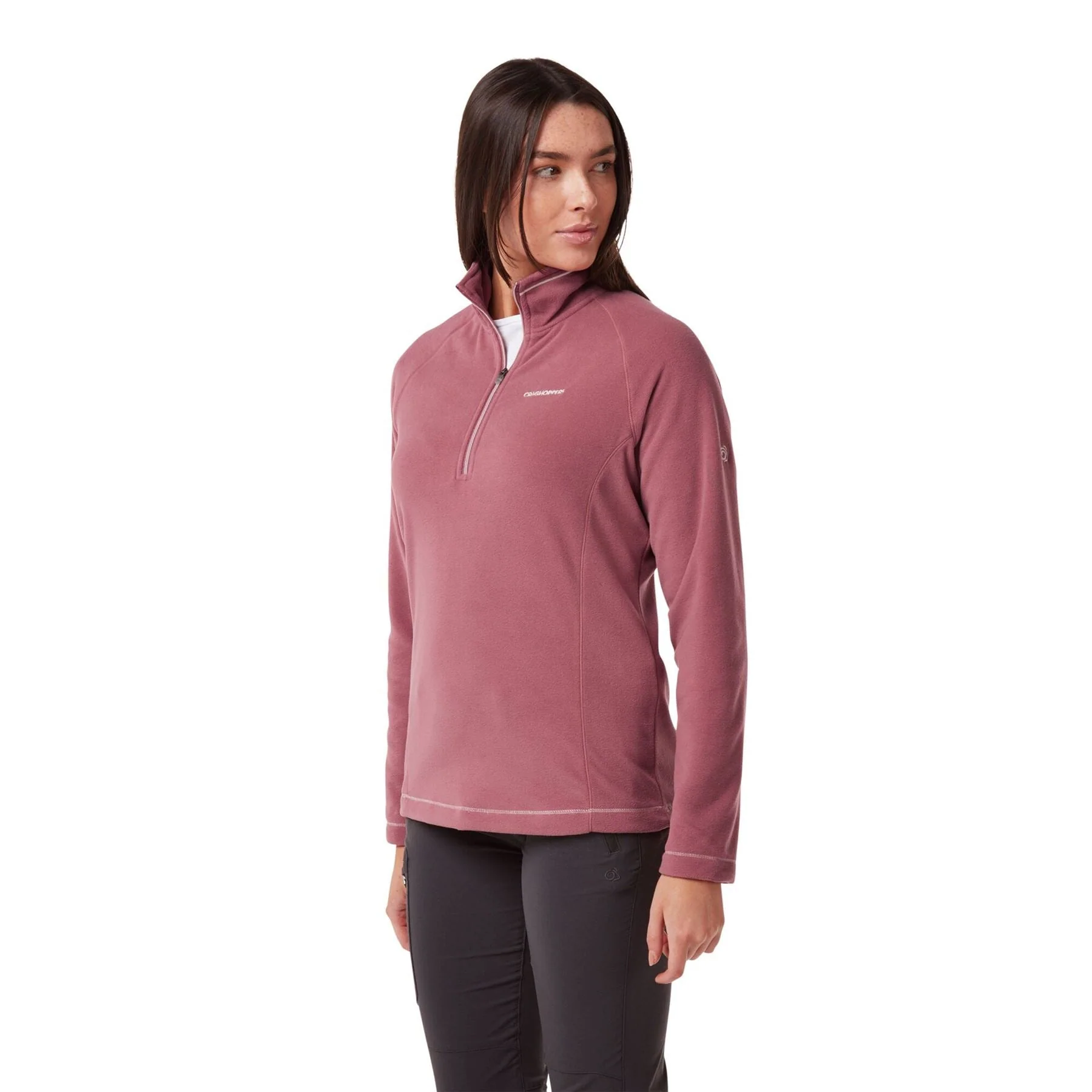 Craghoppers Miska V Womens Half Zip Long Sleeved Fleece - Image 8