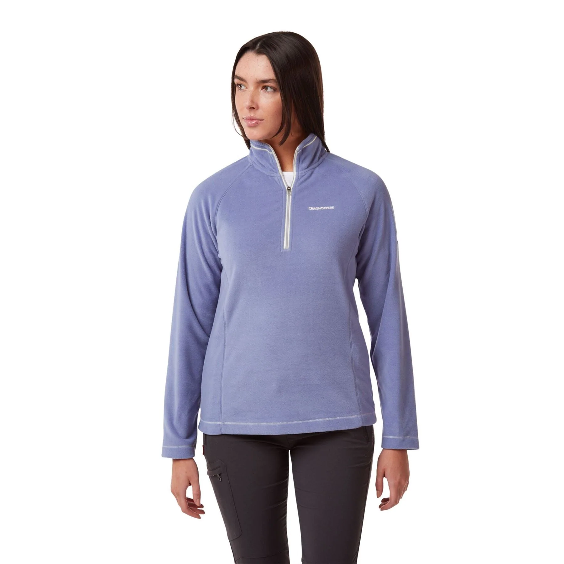 Craghoppers Miska V Womens Half Zip Long Sleeved Fleece - Image 9