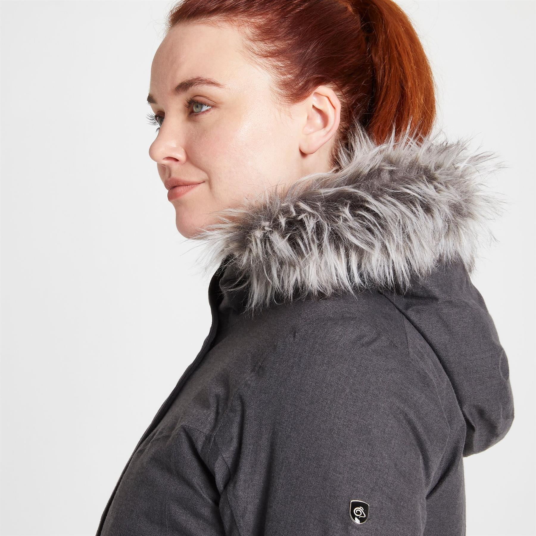 Craghoppers Womens Kirsten Waterproof Insulated Hooded Parka - Image 3