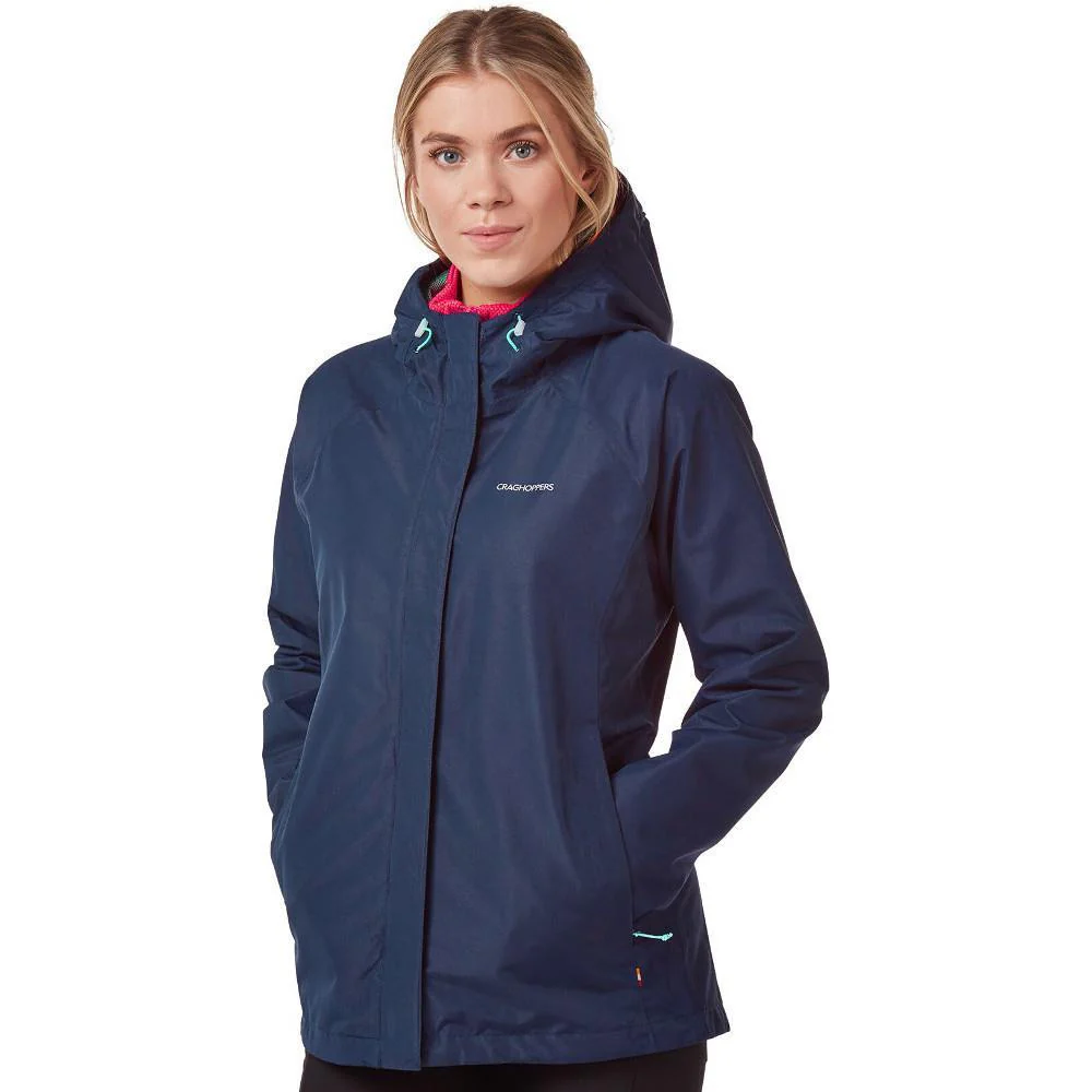 Craghoppers Womens Orion Waterproof Breathable Hooded Coat - Image 2
