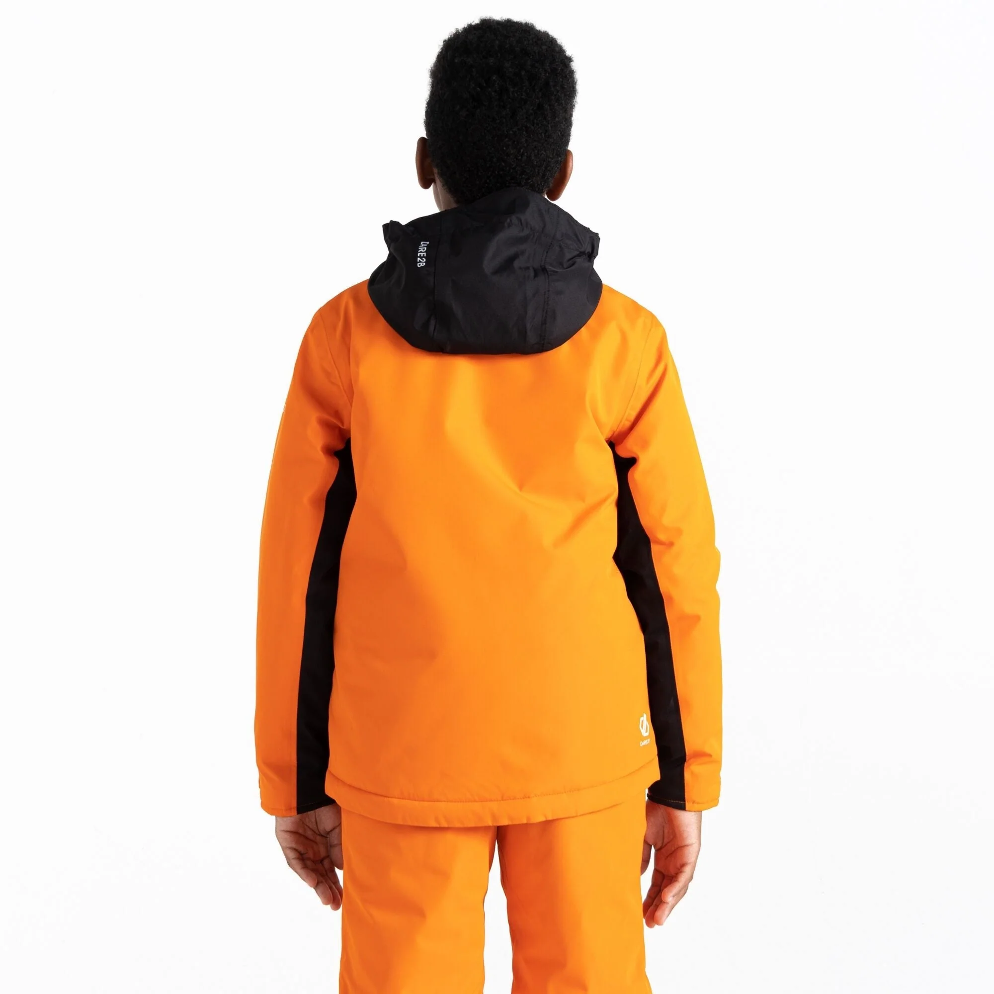 Dare2b Kids' Impose III Ski Jacket | Puffins Orange - Image 3