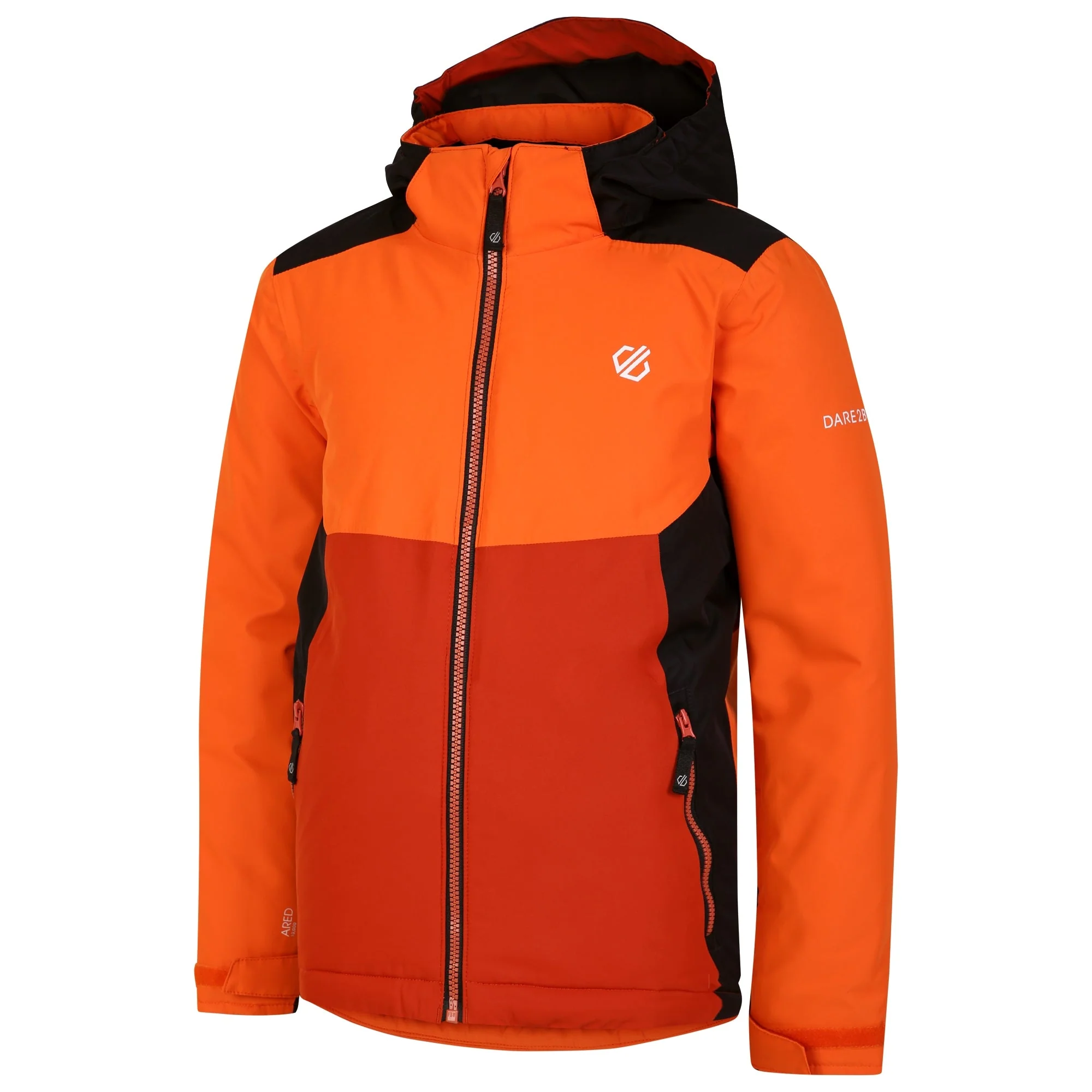 Dare2b Kids' Impose III Ski Jacket | Puffins Orange - Image 4