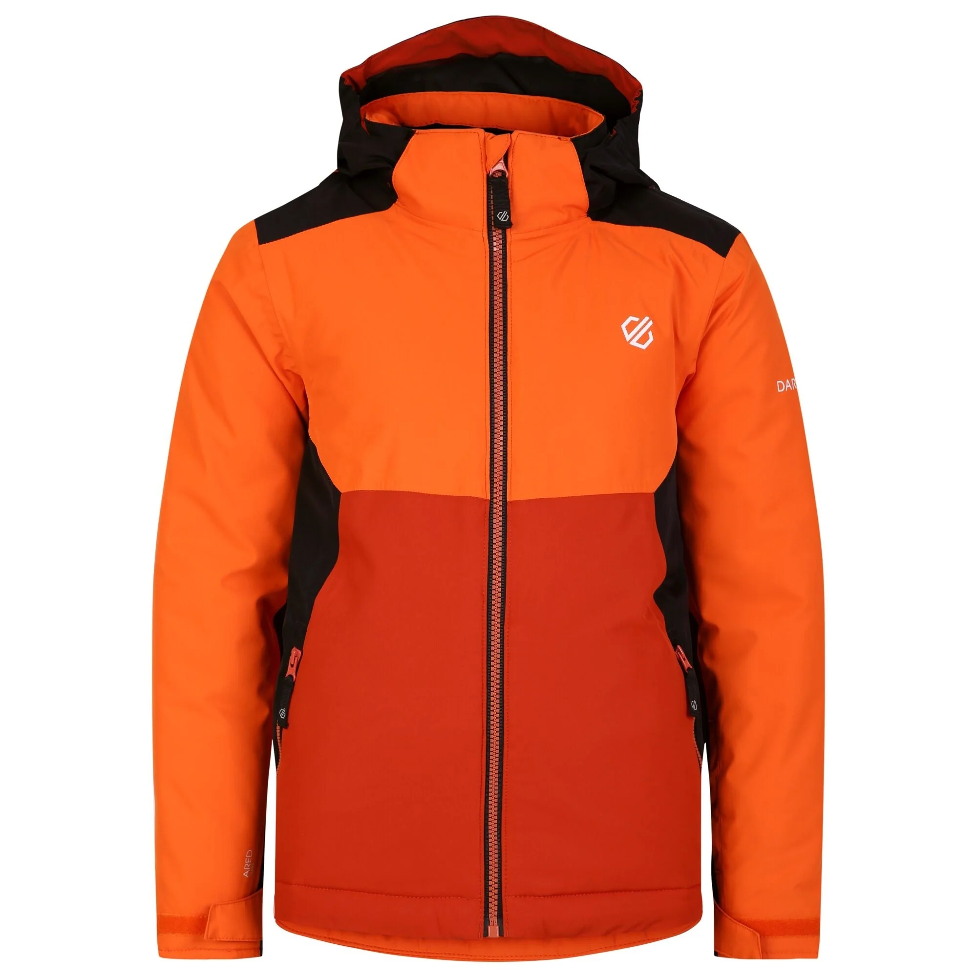 Dare2b Kids' Impose III Ski Jacket | Puffins Orange - Image 5