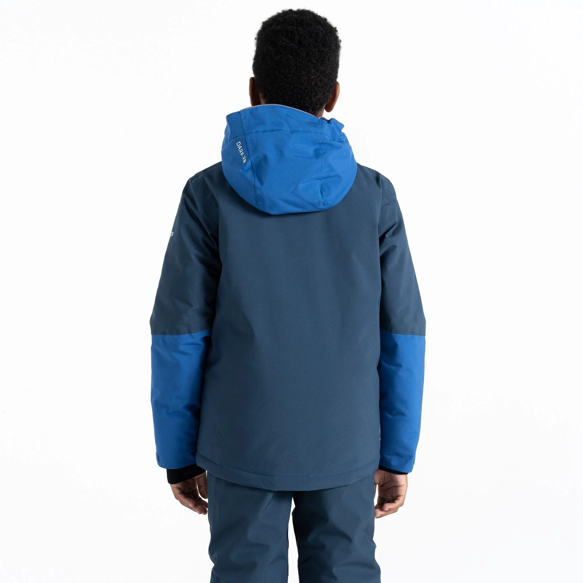 Dare2B Kids' Steazy Ski Jacket | Olympian Blue Moonlight Denim - Image 3