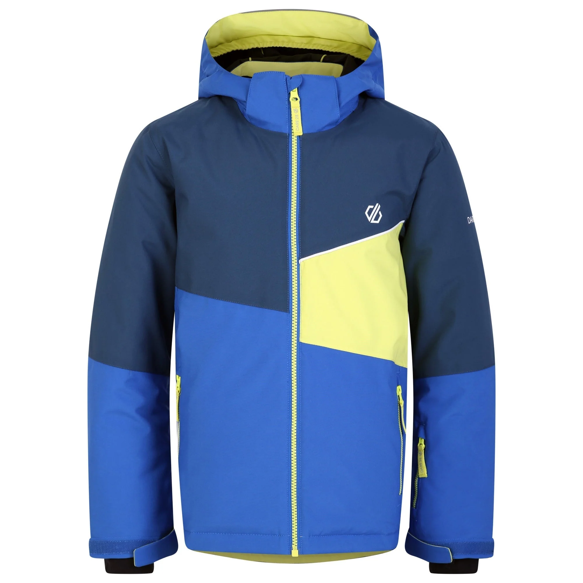 Dare2B Kids' Steazy Ski Jacket | Olympian Blue Moonlight Denim - Image 4