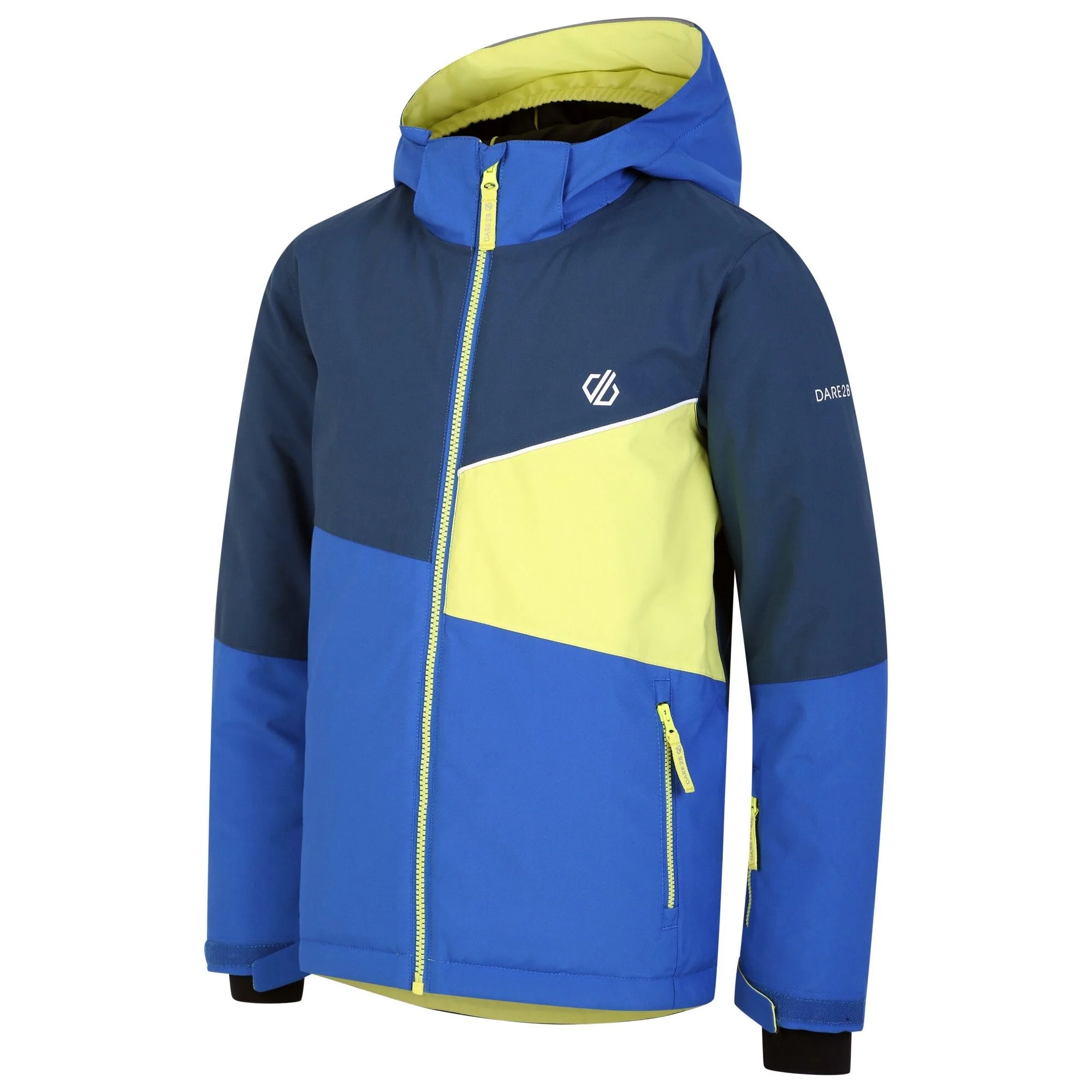 Dare2B Kids' Steazy Ski Jacket | Olympian Blue Moonlight Denim - Image 5
