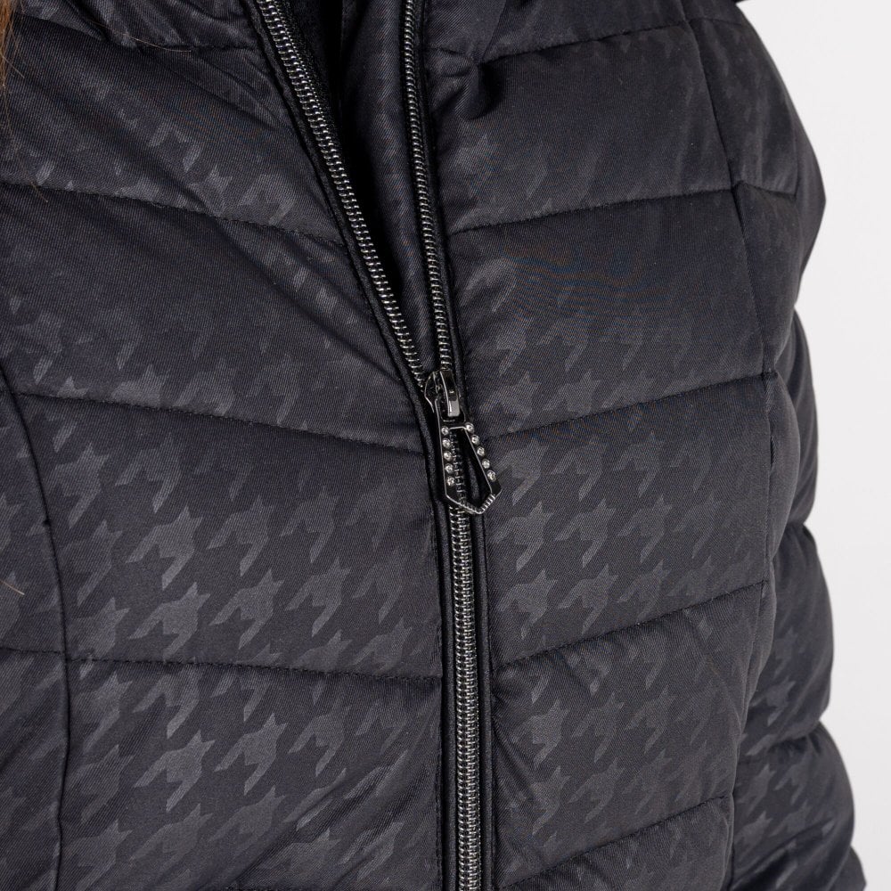 DARE2B Womens Glamorize II Ski Jacket: Black Dogtooth Print - Image 6