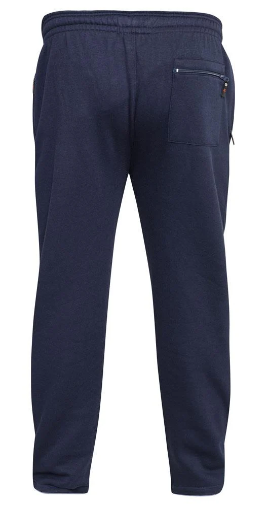 Duke Clothing Rockford Kingsize Jogging Bottoms With Open Hem - Image 4
