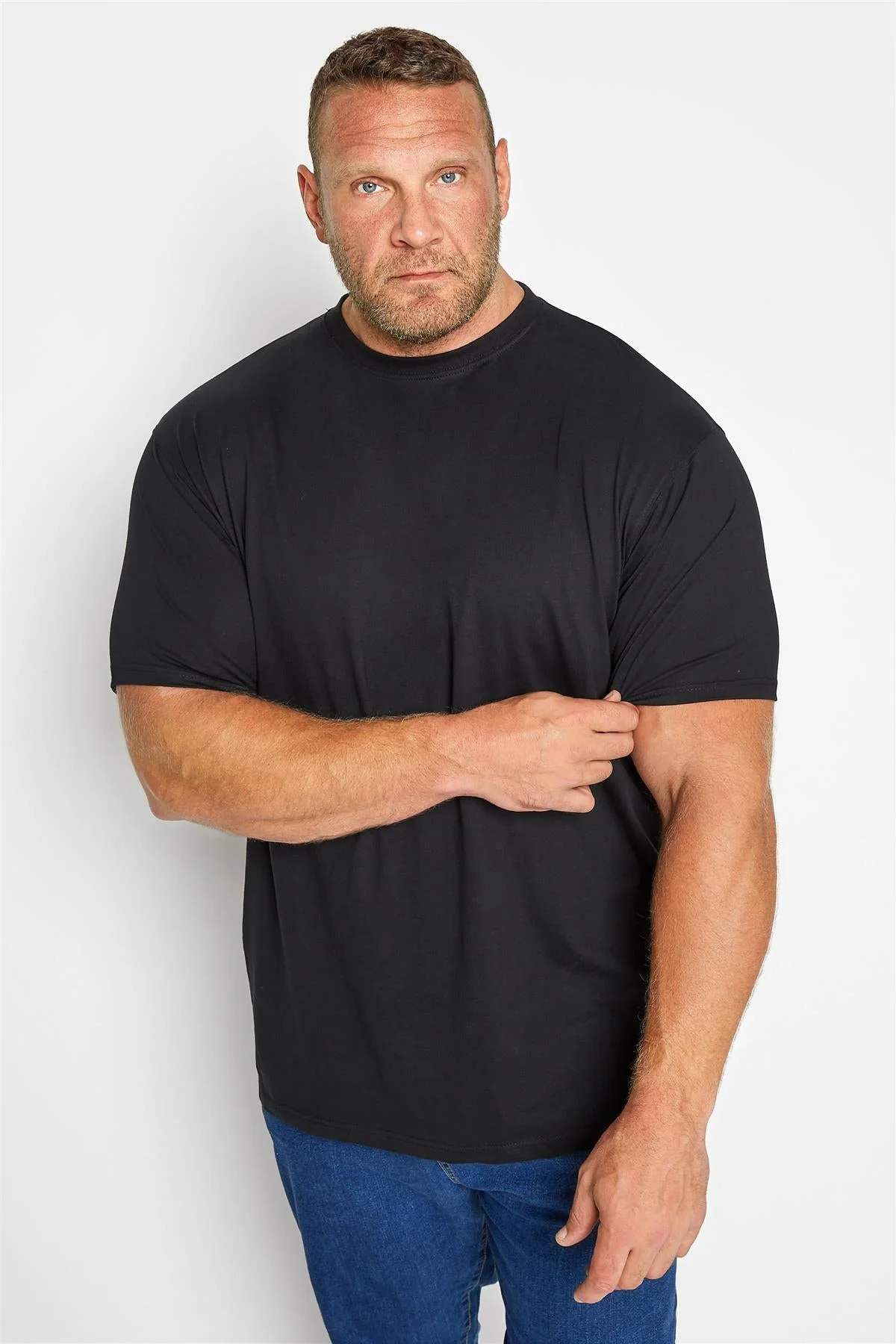 Duke Clothing D555 Premium Weight Combed Cotton Crew Neck T-shirts - Image 3