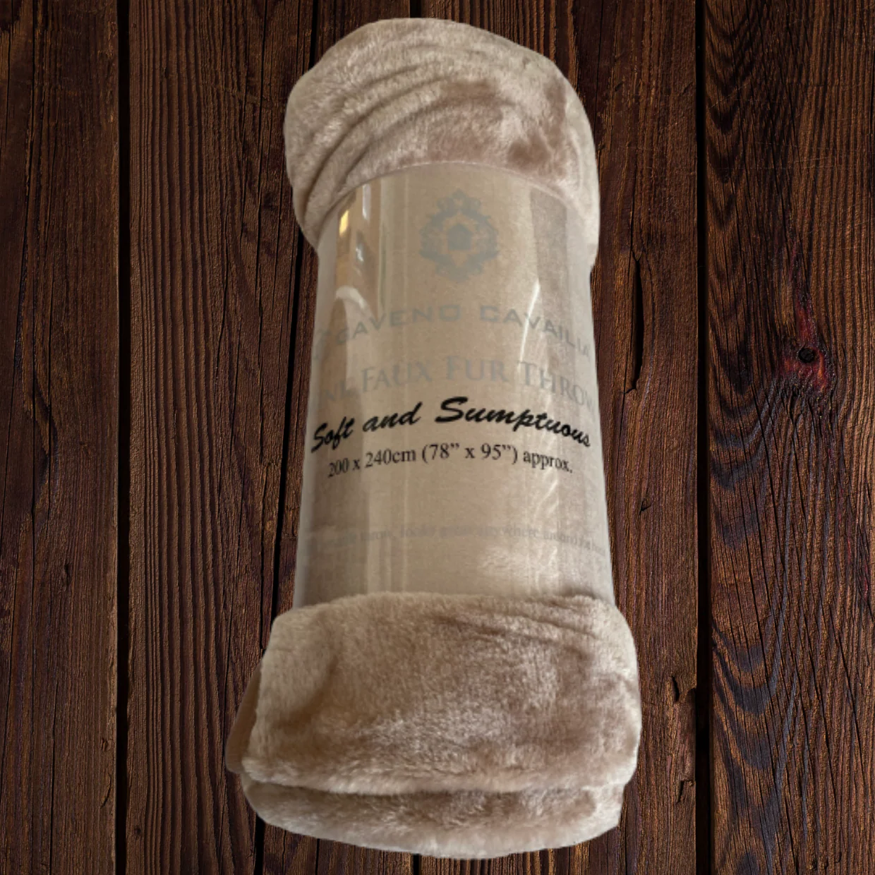 Faux Fur Fleece Throw Soft Warm Throw Blanket - Image 7