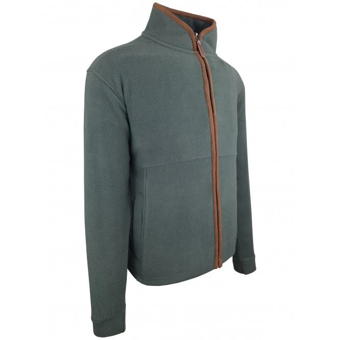 Hazy Blue Finley Mens Full Zip Fleece Jacket - Image 10