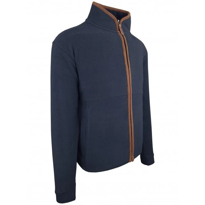 Hazy Blue Finley Mens Full Zip Fleece Jacket - Image 4