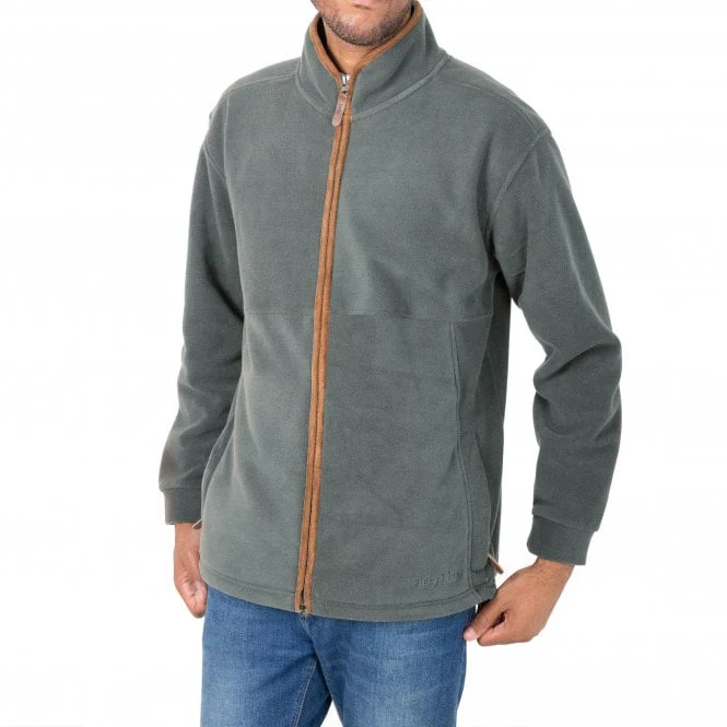 Hazy Blue Finley Mens Full Zip Fleece Jacket - Image 9