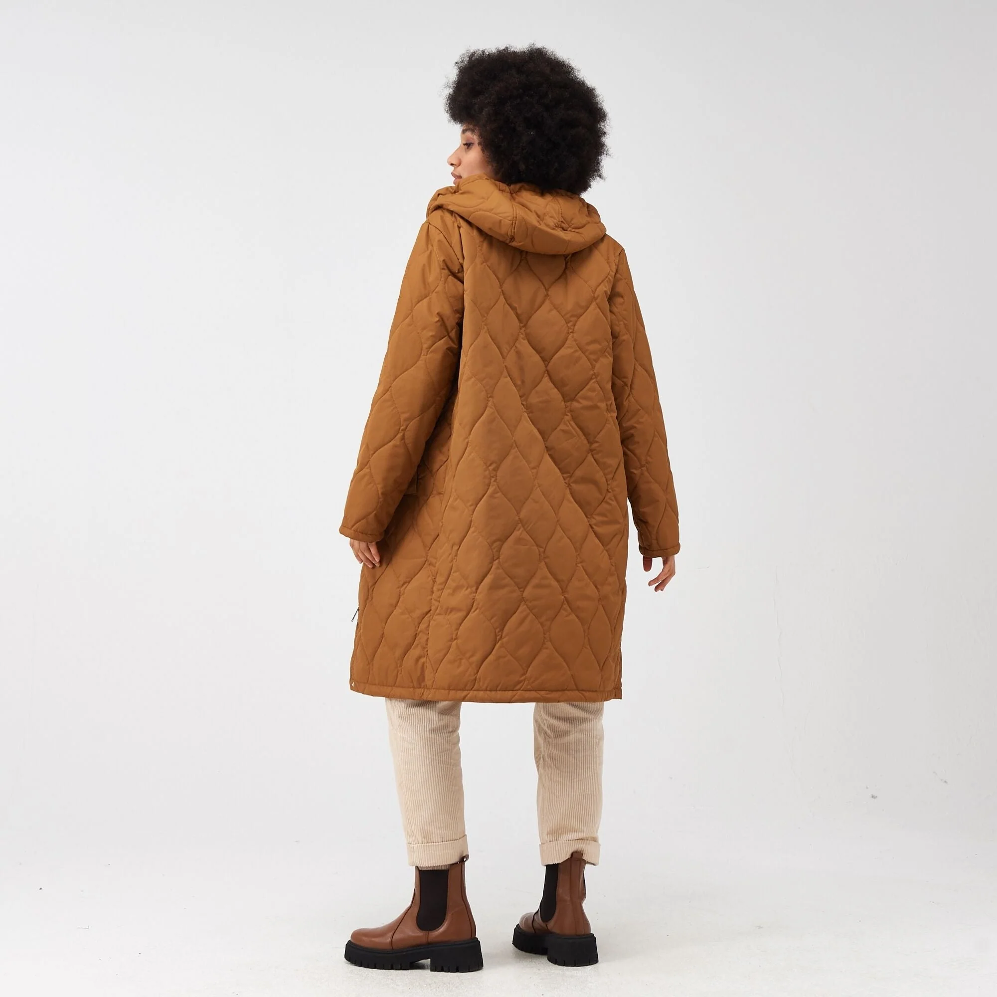 Giovanna Fletcher Collection - Jaycee Quilted Jacket | Rubber - Image 2