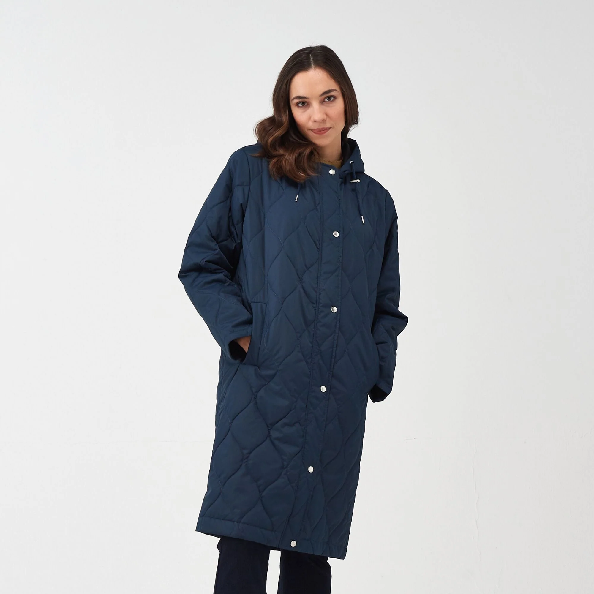 Giovanna Fletcher Collection - Jaycee Quilted Jacket | Rubber - Image 9