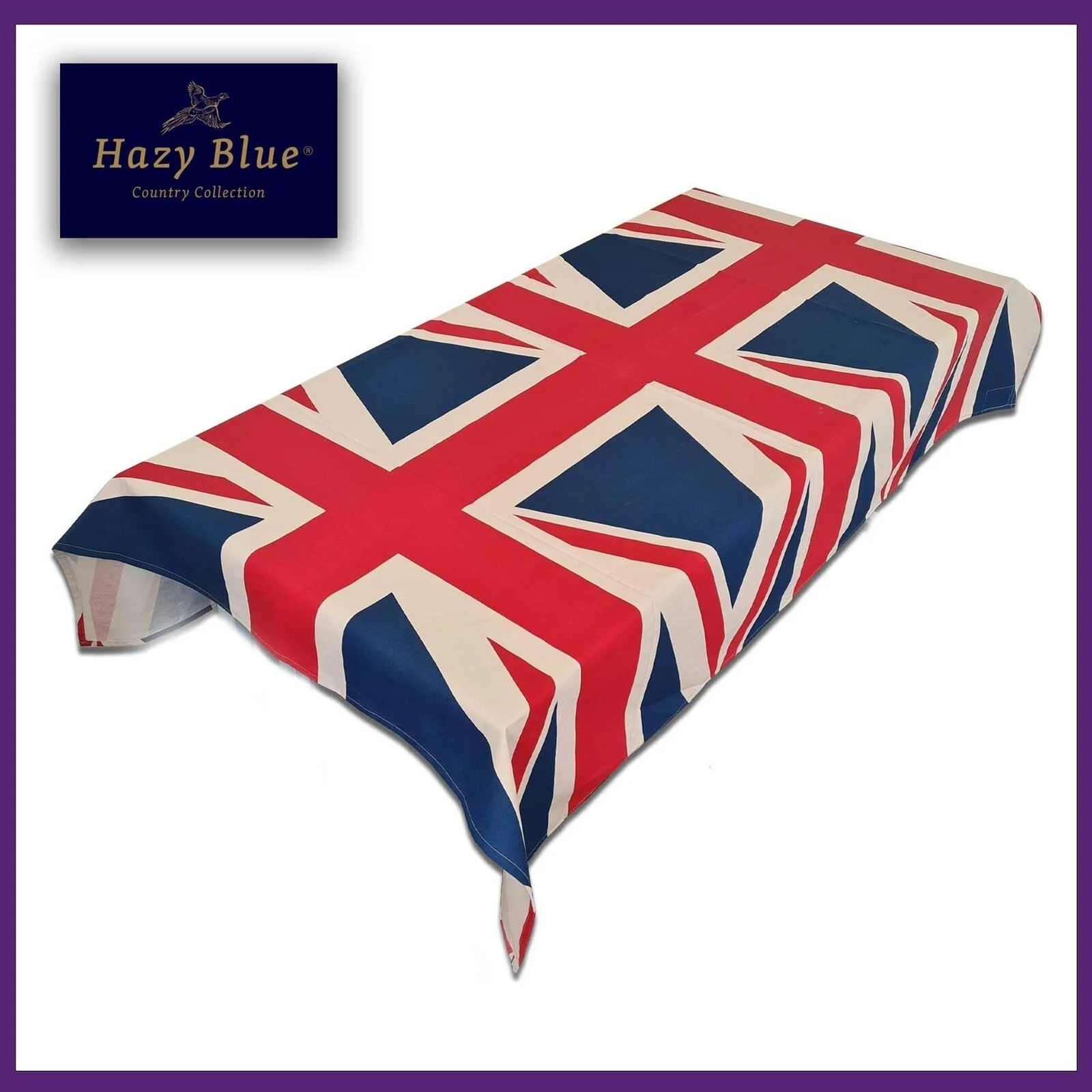 Handcrafted British Union Jack Tablecloth - Premium Poly Cotton & Tailor-Made - Image 3