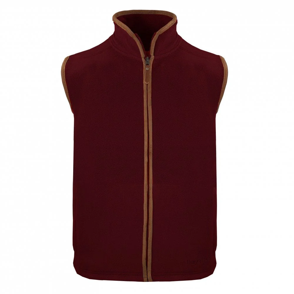 Hazy Blue Mens Fleece Waistcoat Gilet Bodywarmer - Bentley - Image 25