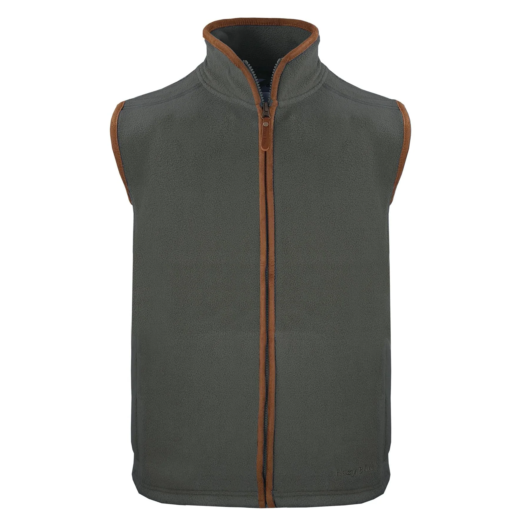 Hazy Blue Mens Fleece Waistcoat Gilet Bodywarmer - Bentley - Image 28