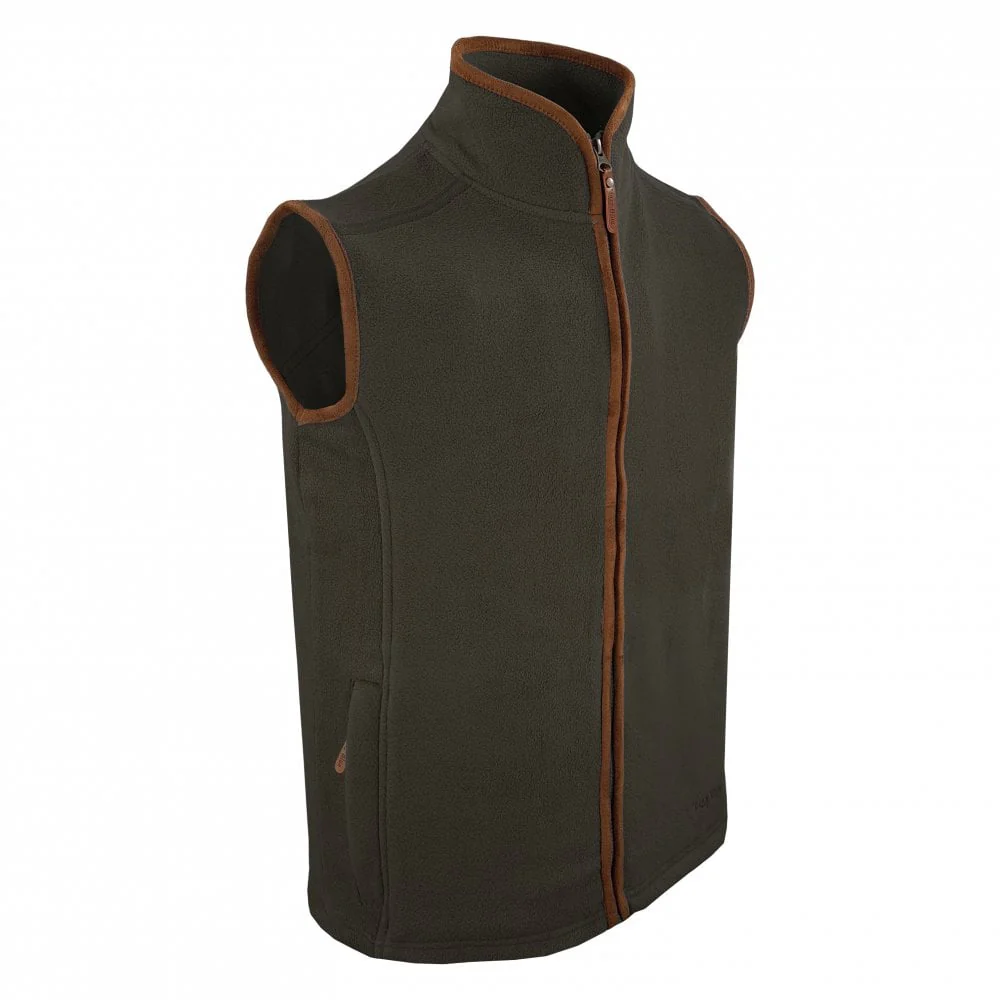 Hazy Blue Mens Fleece Waistcoat Gilet Bodywarmer - Bentley - Image 7