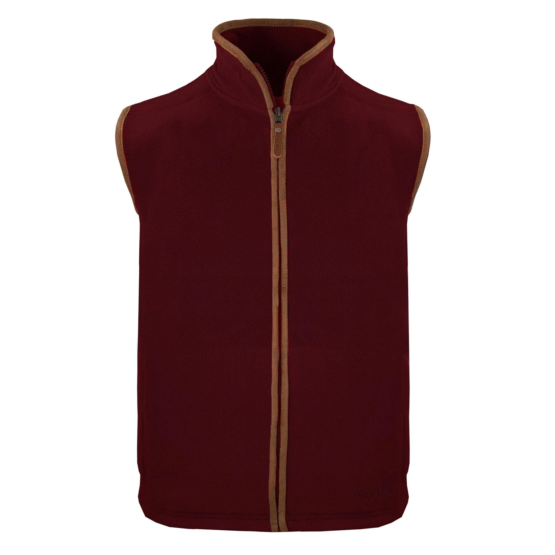 Hazy Blue Mens Fleece Waistcoat Gilet Bodywarmer - Bentley - Image 9