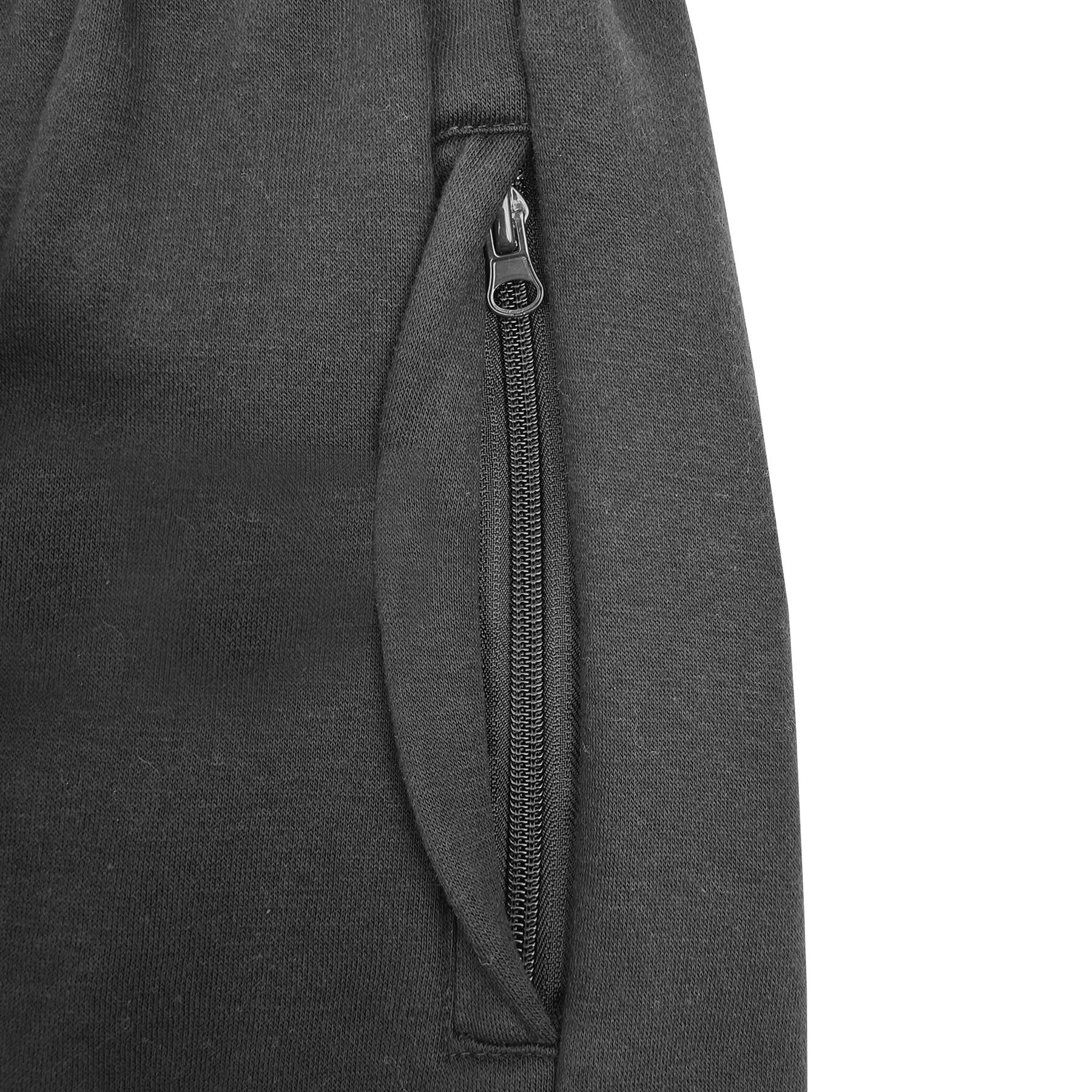 Hazy Blue Bolt Mens Joggers Tracksuit Bottoms Zip Pockets - Image 4
