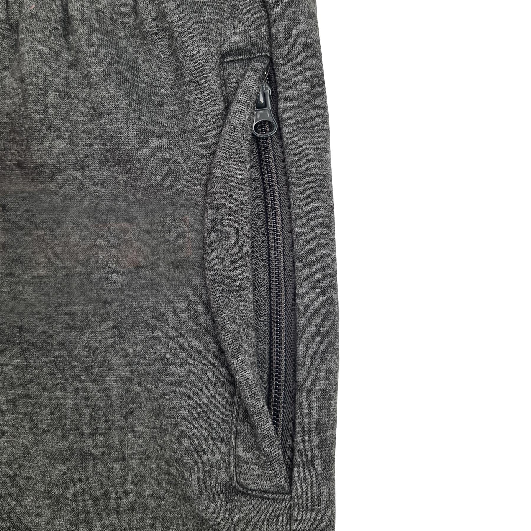 Hazy Blue Bolt Mens Joggers Tracksuit Bottoms Zip Pockets - Image 7