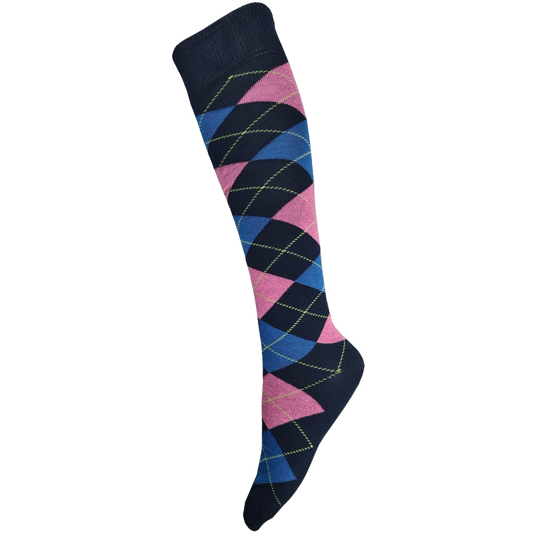 Hazy Blue Charlotte Riding Socks Multiple Colours - Image 15