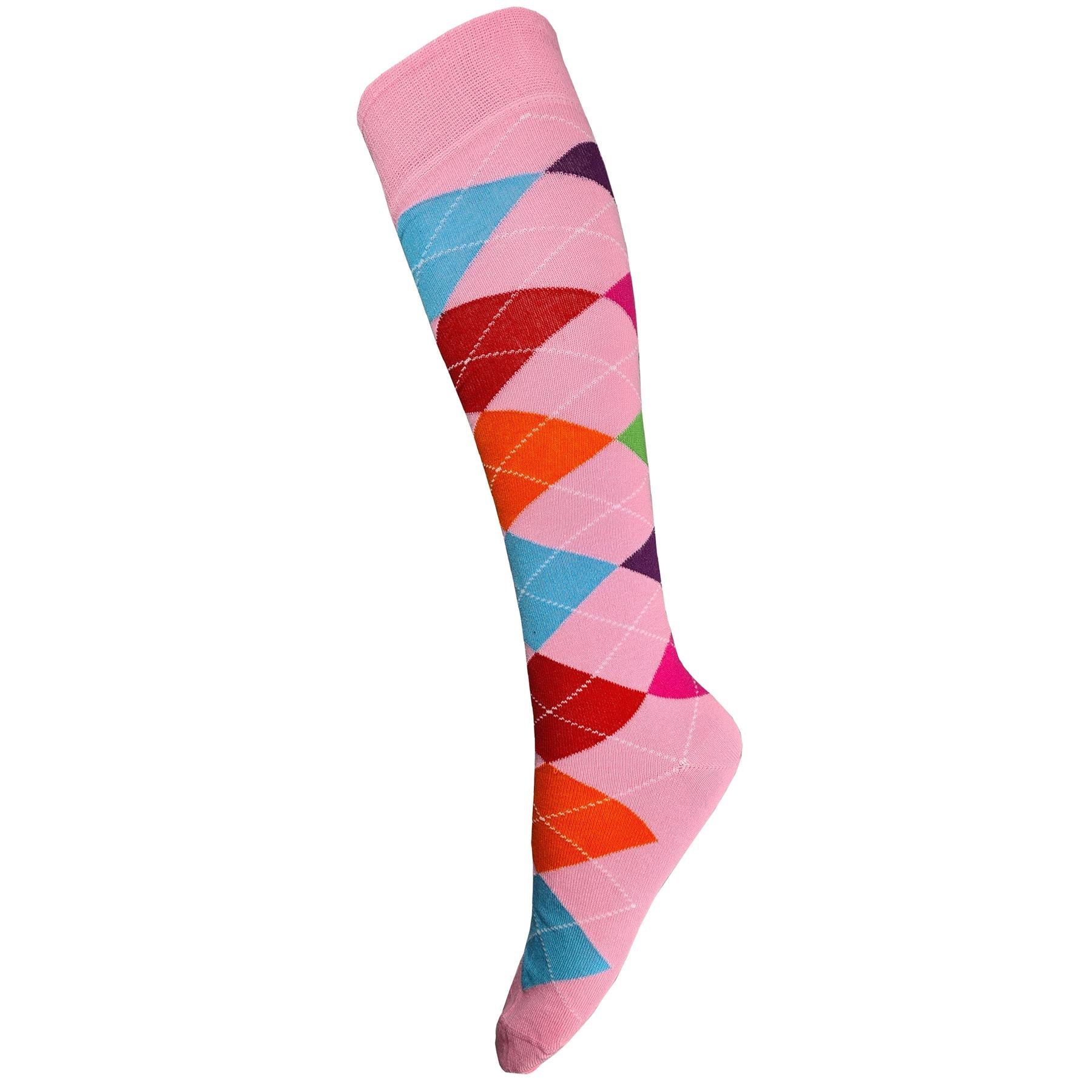 Hazy Blue Charlotte Riding Socks Multiple Colours - Image 3