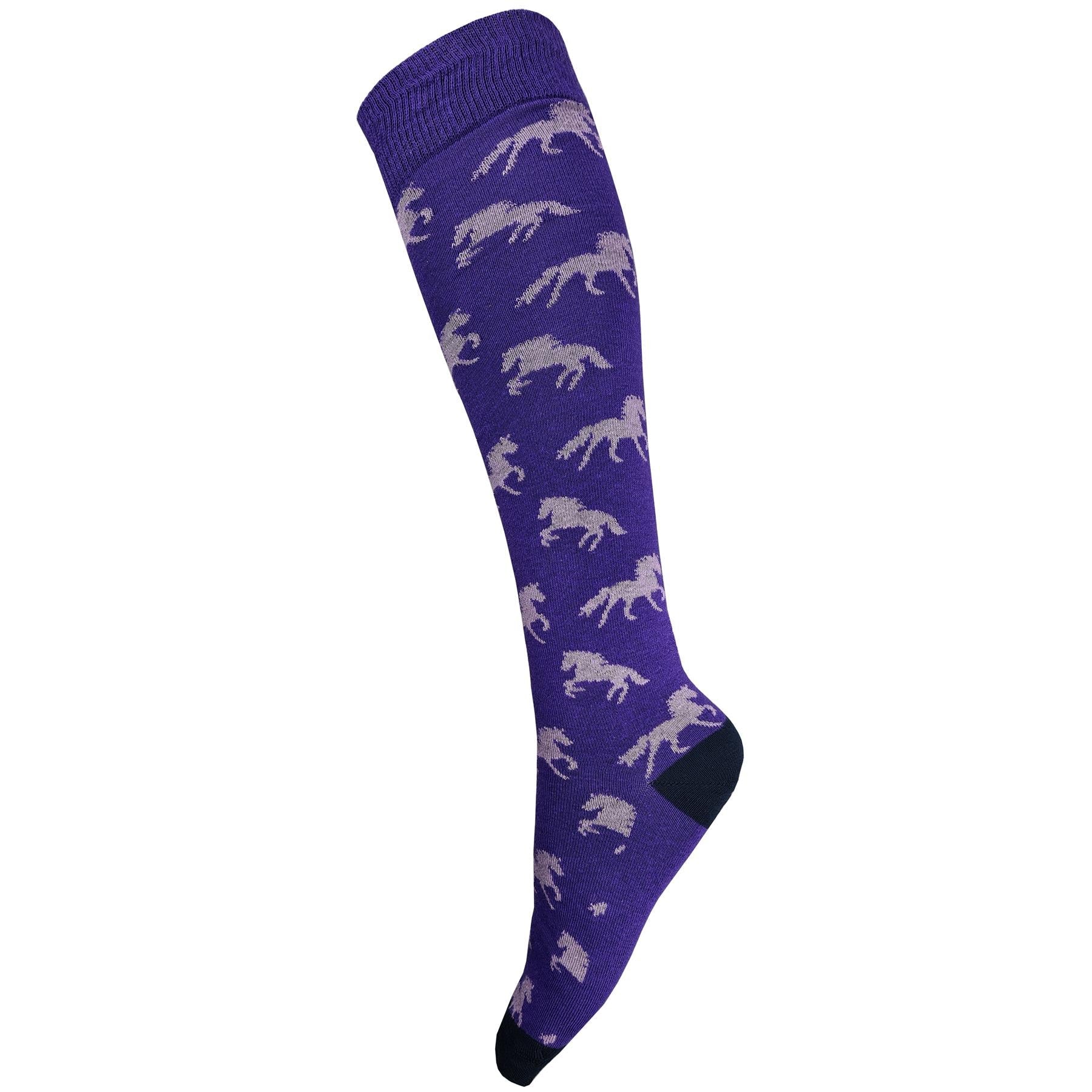 Hazy Blue Charlotte Riding Socks Multiple Colours - Image 5