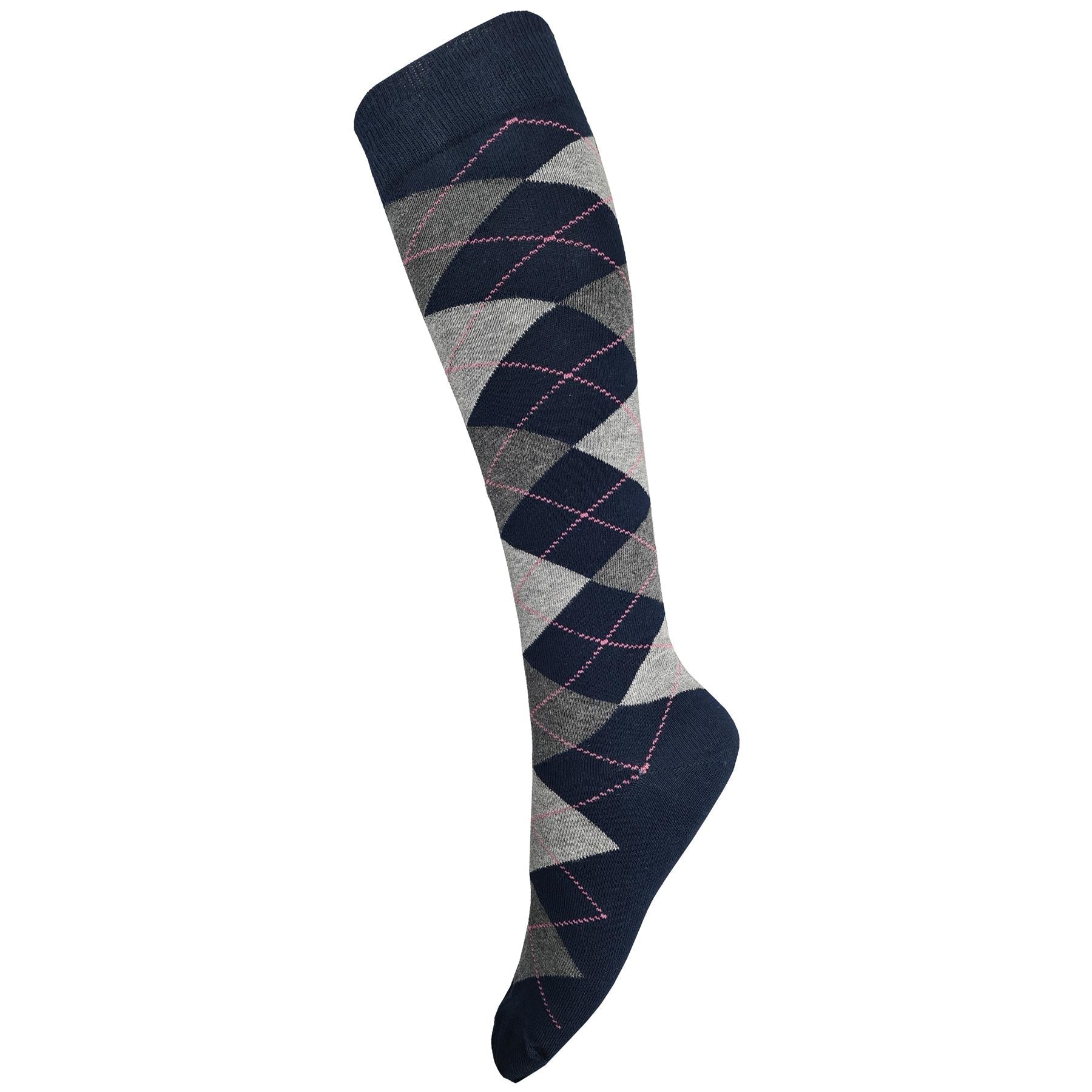 Hazy Blue Charlotte Riding Socks Multiple Colours - Image 6