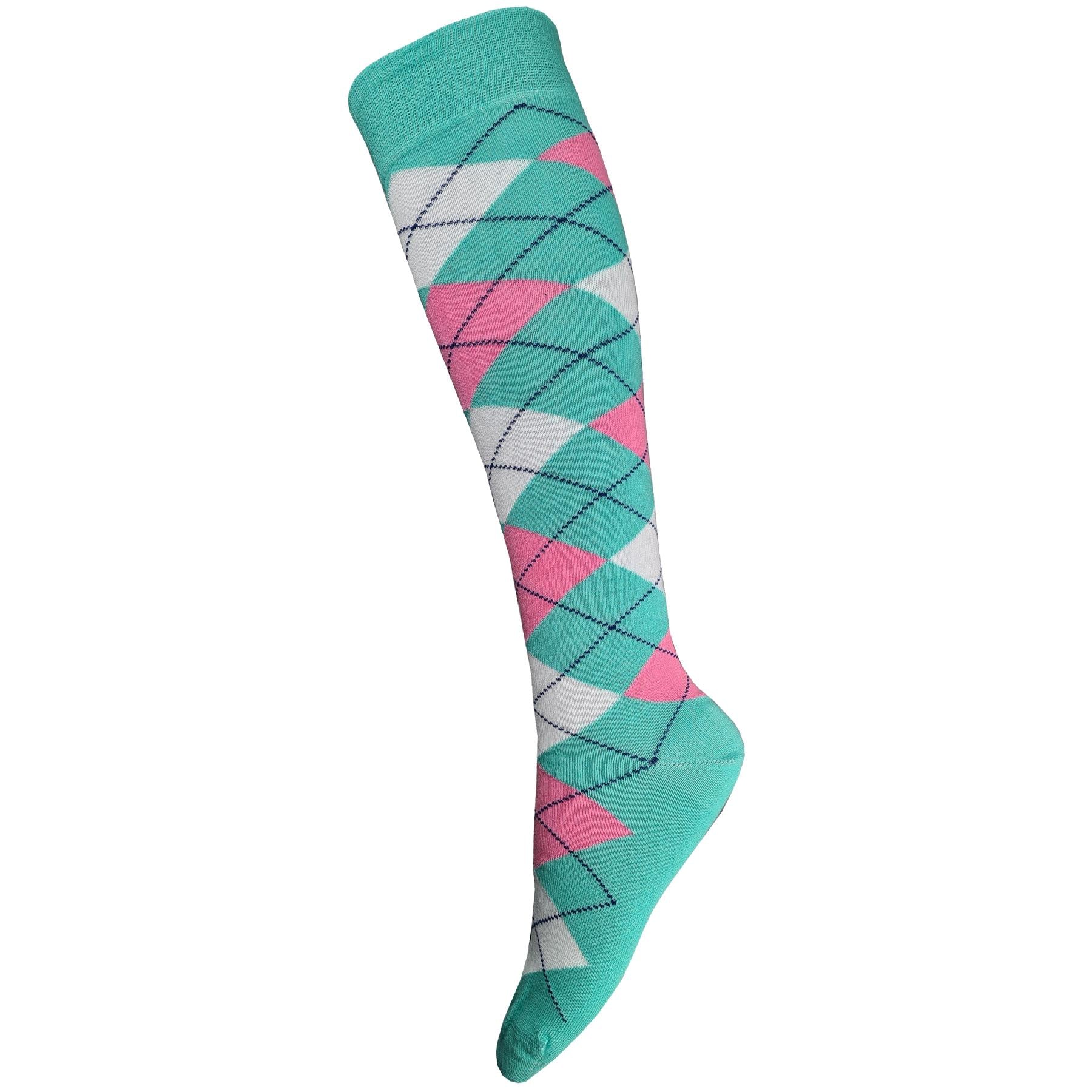 Hazy Blue Charlotte Riding Socks Multiple Colours - Image 8