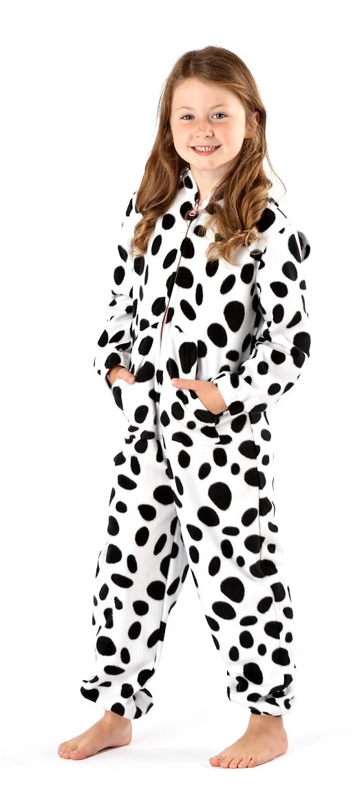 Hazy Blue Kids Animal Fleece Onesie all in one suit - Image 3