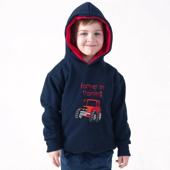 Hazy Blue Childrens Slogan Hoodies - Image 4