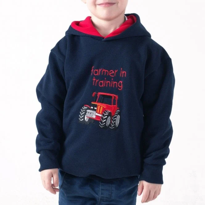 Hazy Blue Childrens Slogan Hoodies - Image 5