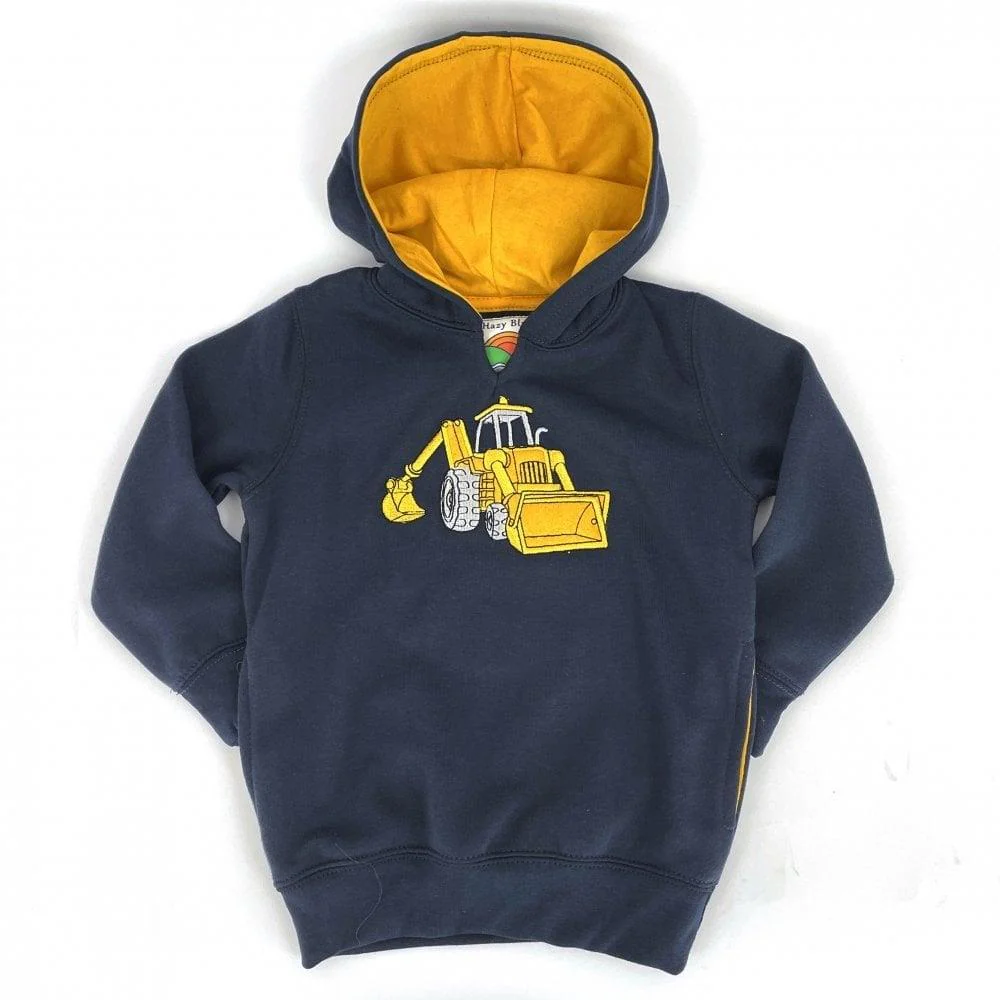Hazy Blue Childrens Slogan Hoodies - Image 9