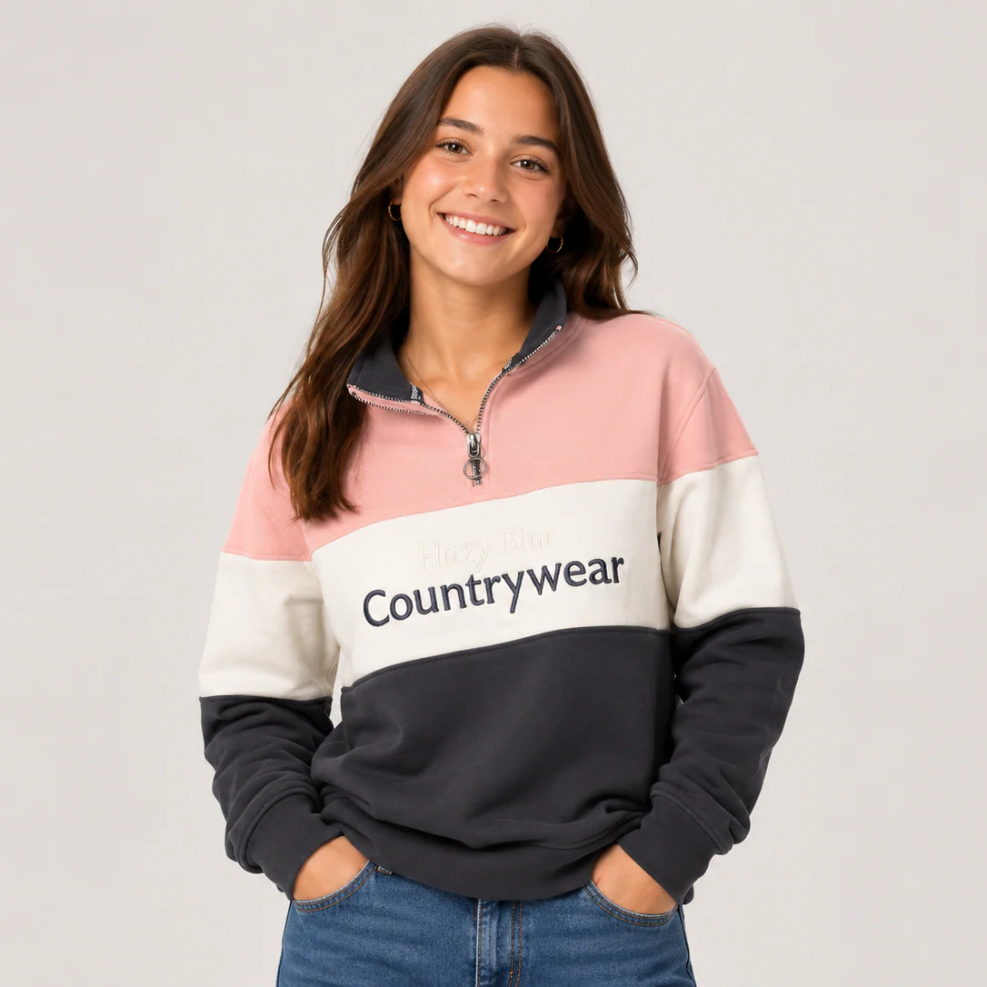 Hazy Blue Countrywear Conner Kids Sweatshirt - Image 2