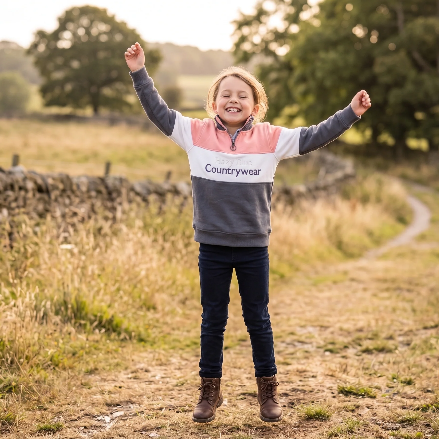 Hazy Blue Countrywear Conner Kids Sweatshirt - Image 5